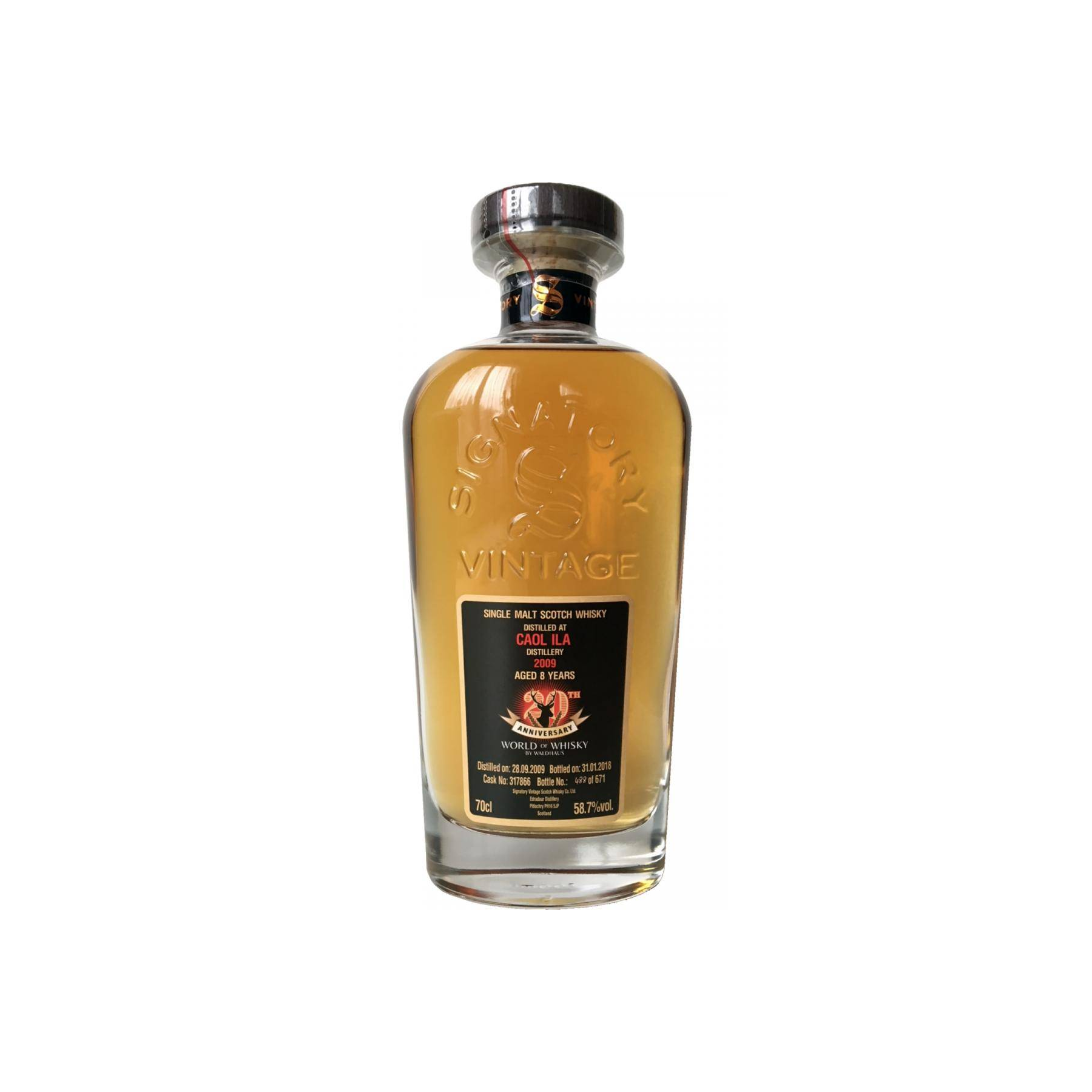 Caol Ila 2009 8 Years Single Malt Whisky