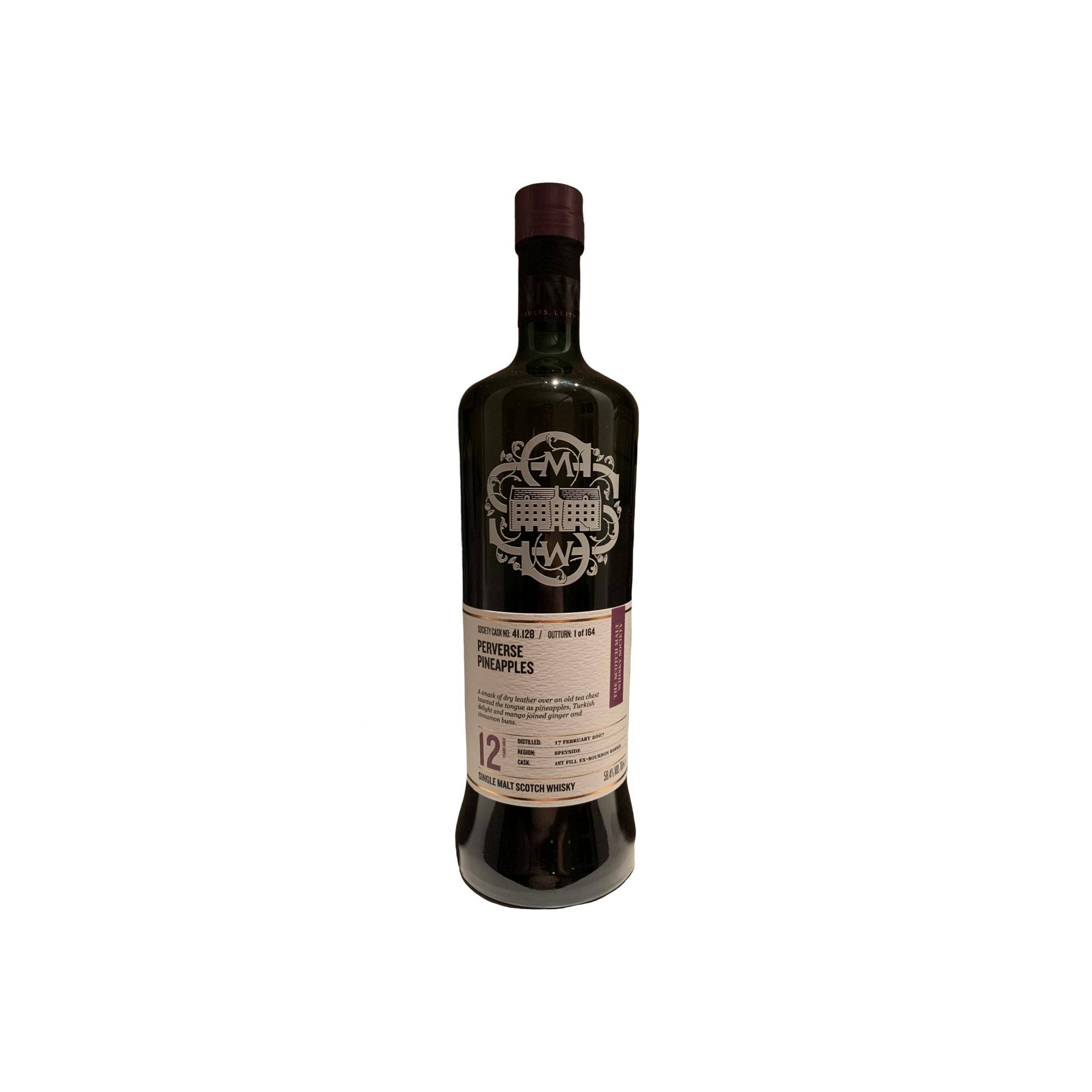 The Scotch Malt Whisky Society 2007 12 Years Single Malt Whisky