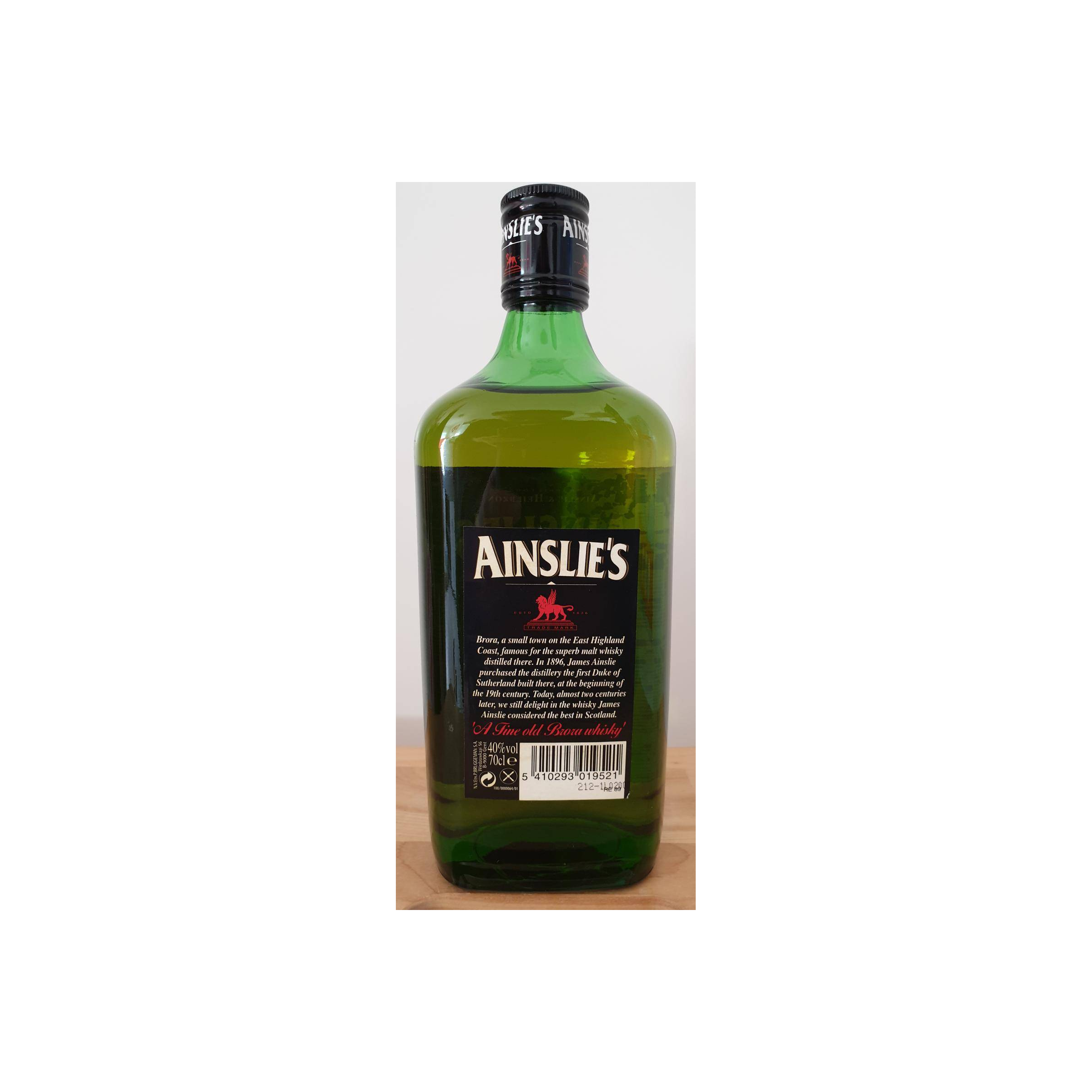 Ainslie's Blended Scotch Whisky 2