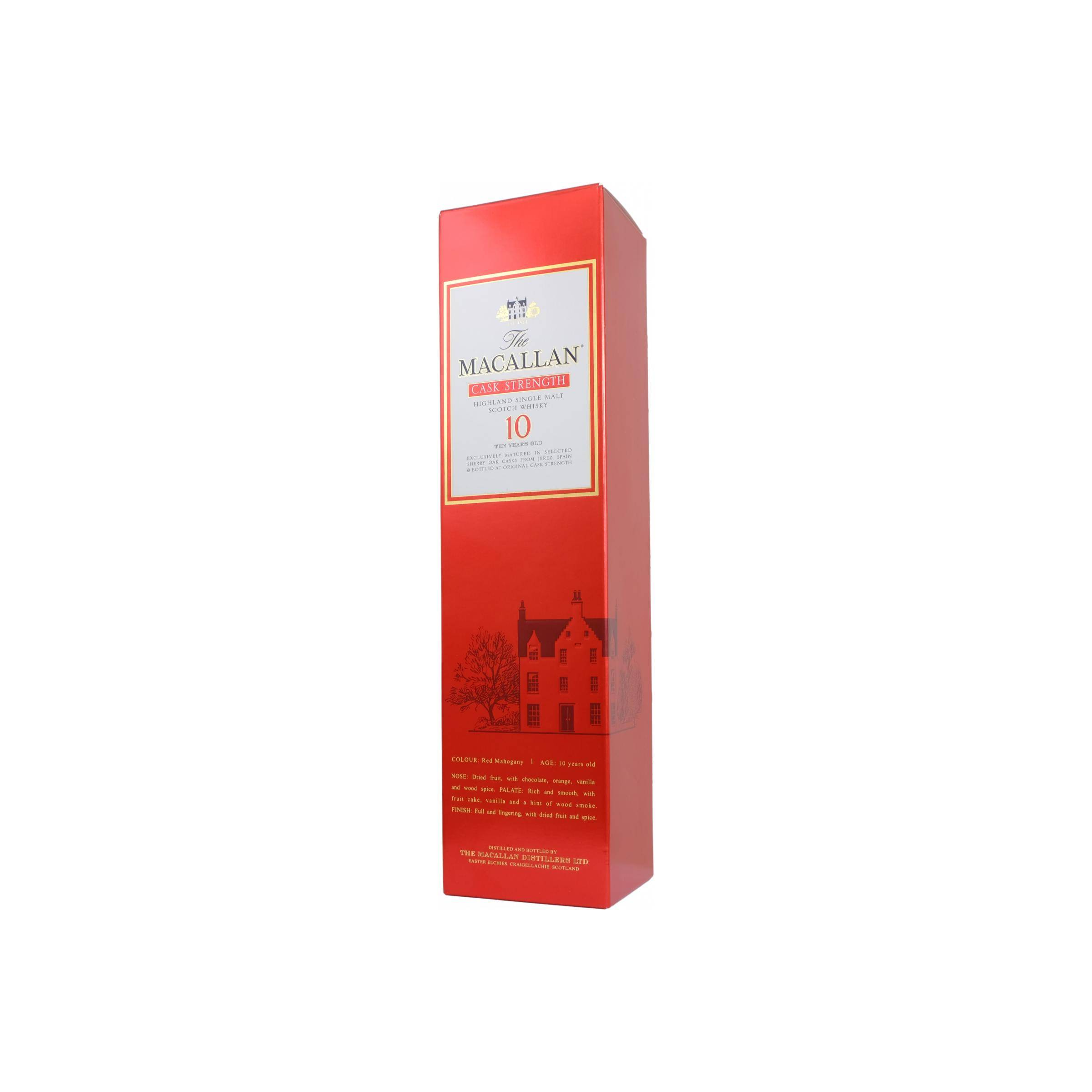 The Macallan Cask Strength Collection 10 Years Single Malt Whisky 2