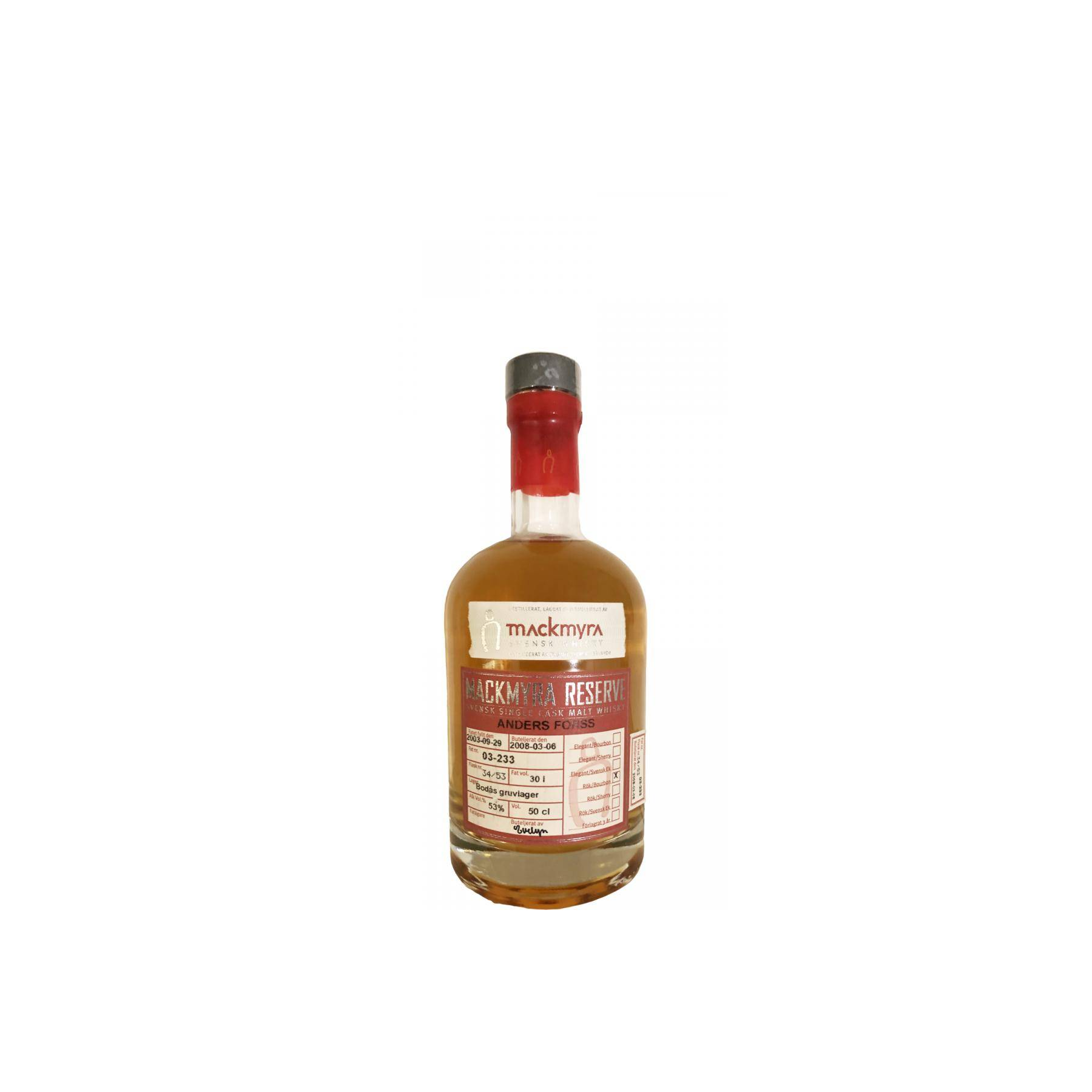 Mackmyra Reserve 2003 4 Years Single Malt Whisky