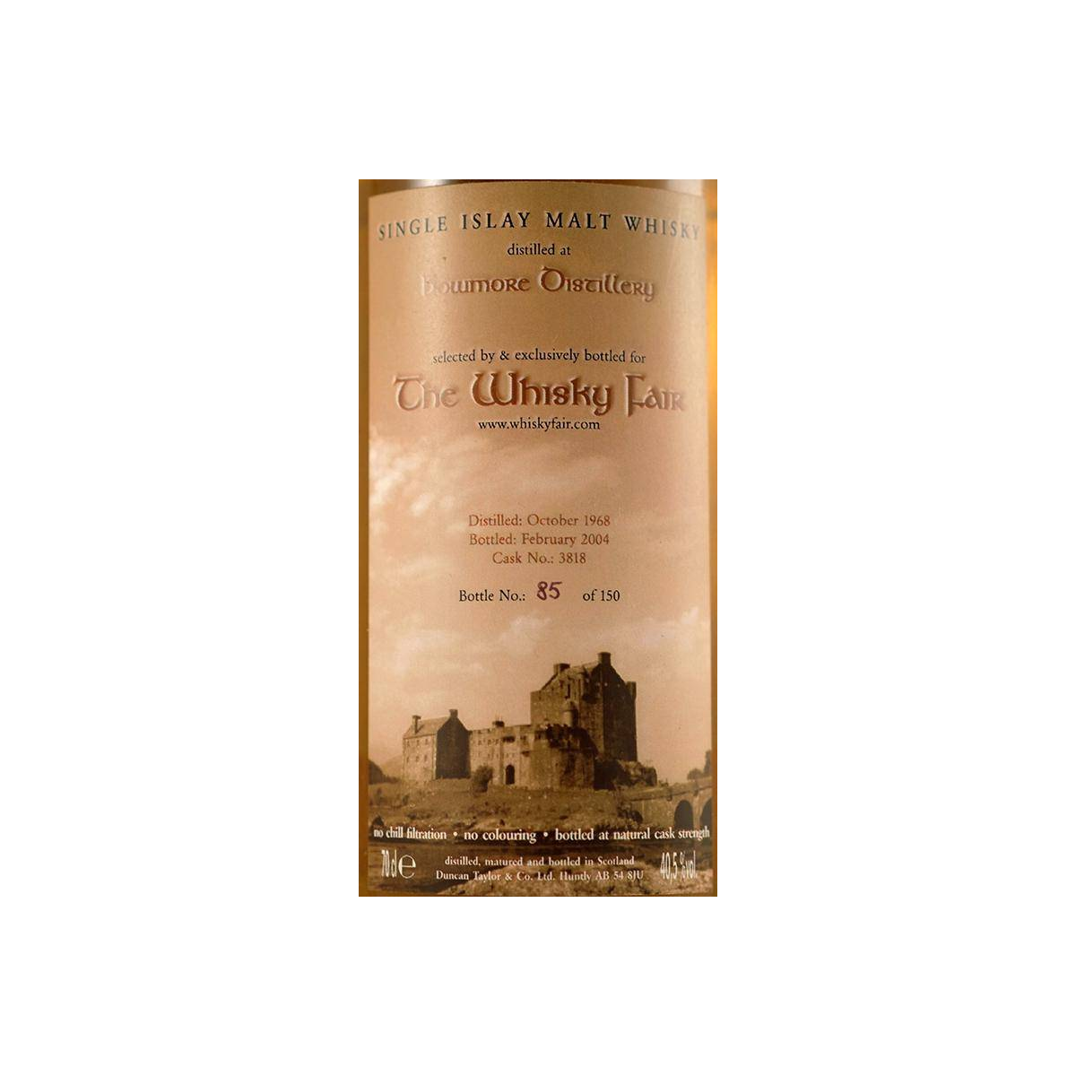 Bowmore 1968 35 Years Single Malt Whisky 2