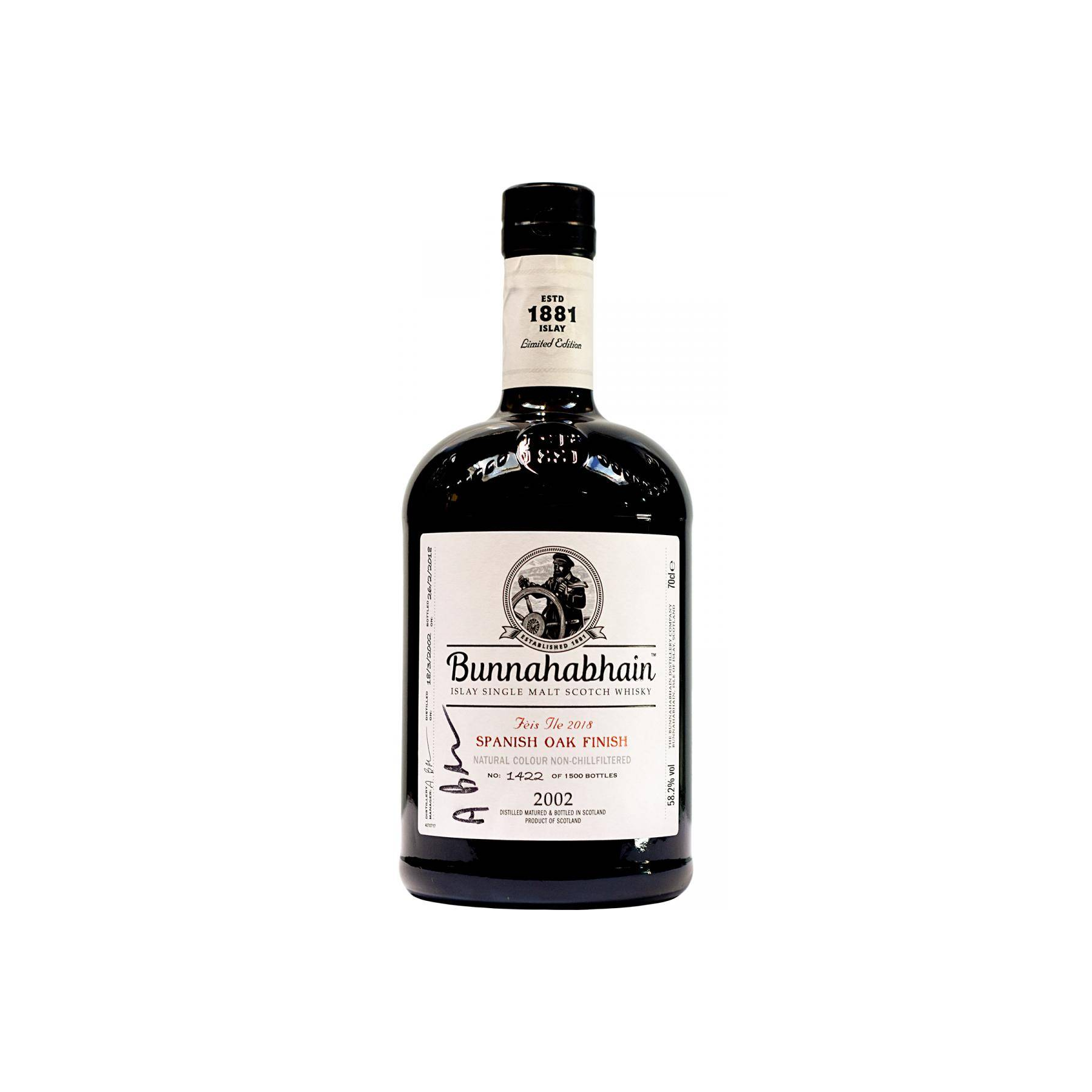 Bunnahabhain 2002 15 Years Single Malt Whisky