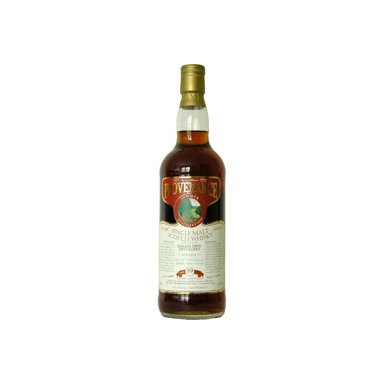 Dallas Dhu McGibbon's Provenance 1981 19 Years Single Malt Whisky