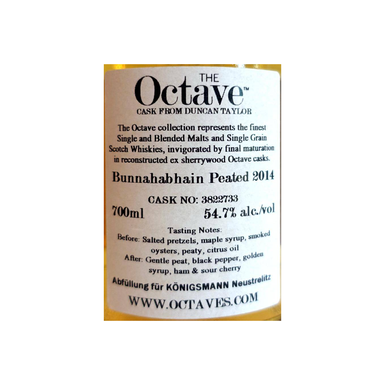 Bunnahabhain The Octave 2014 5 Years Single Malt Whisky 3