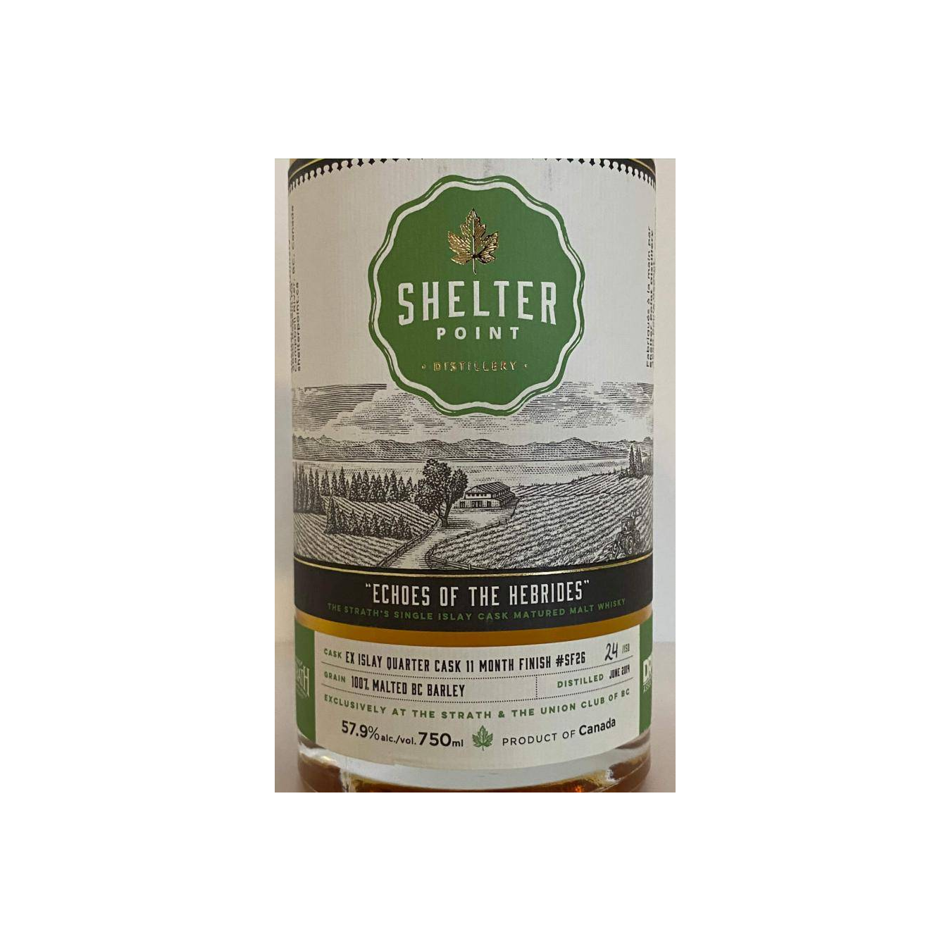 Shelter Point 2014 5 Years Single Malt Whisky 2