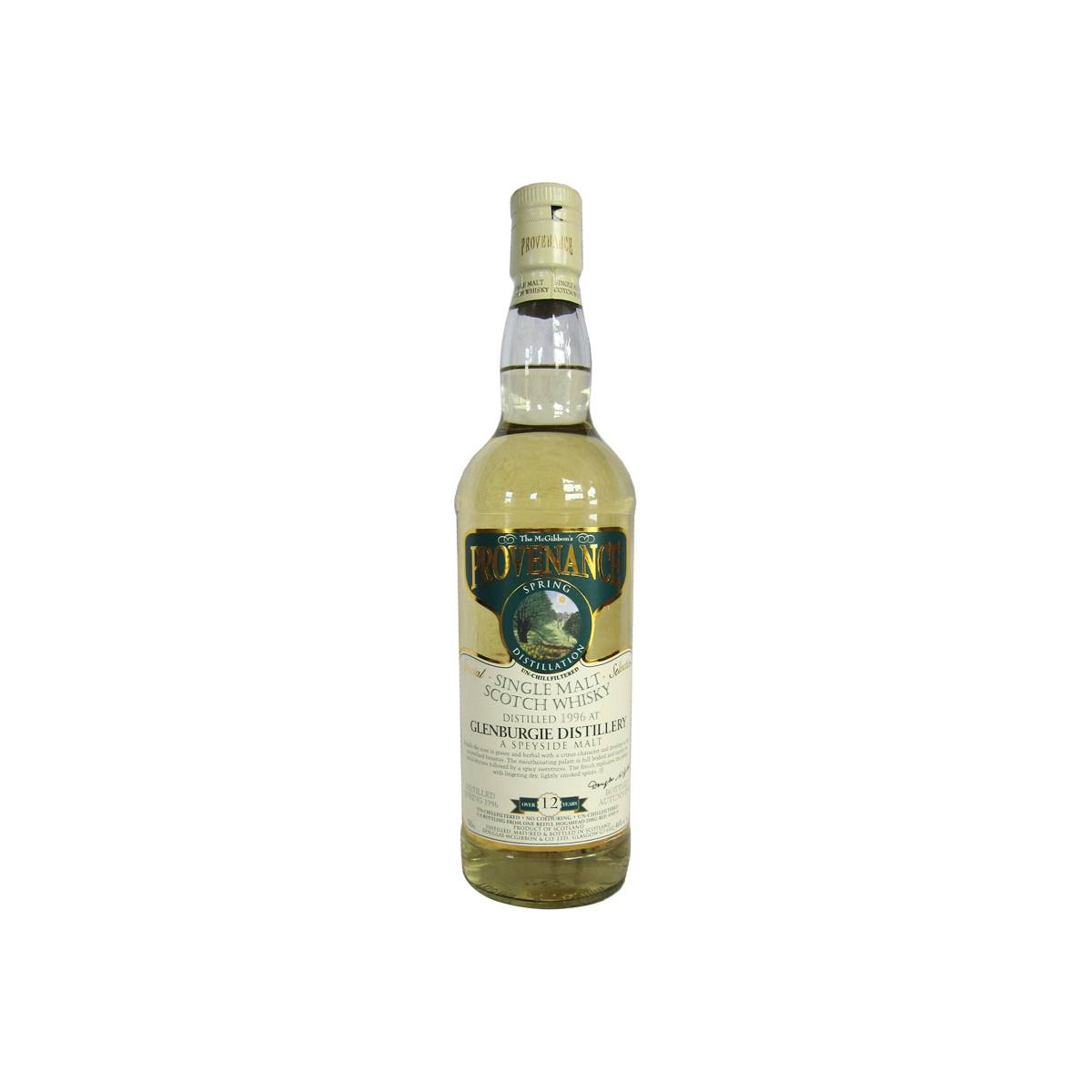 Glenburgie McGibbon's Provenance 1996 12 Years Single Malt Whisky