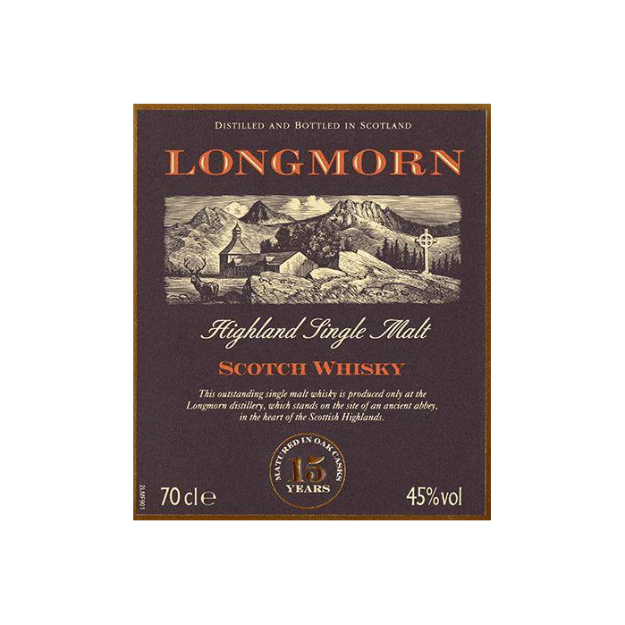 Longmorn 15 Years Single Malt Whisky 2