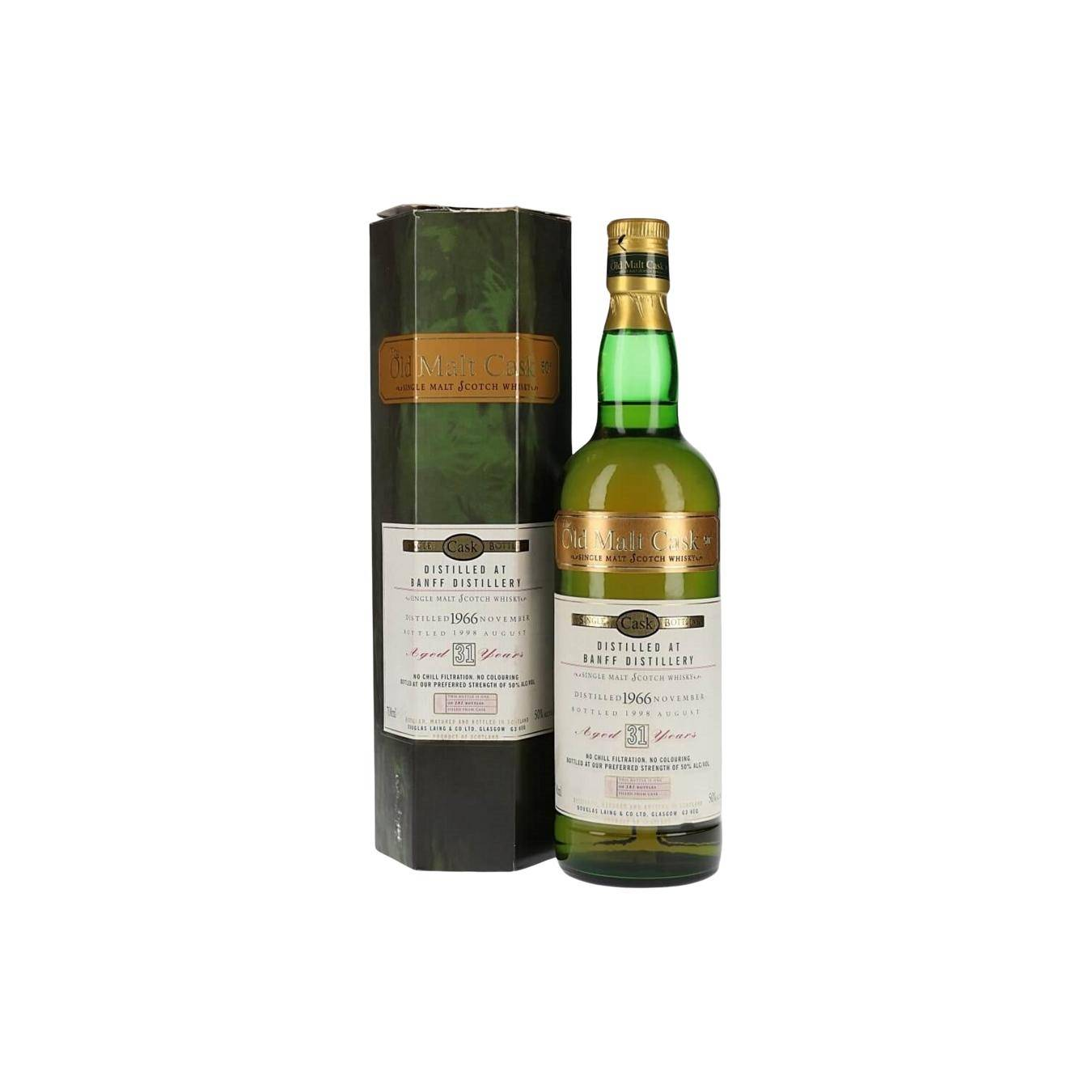 Banff Old Malt Cask 1966 31 Years Single Malt Whisky 2