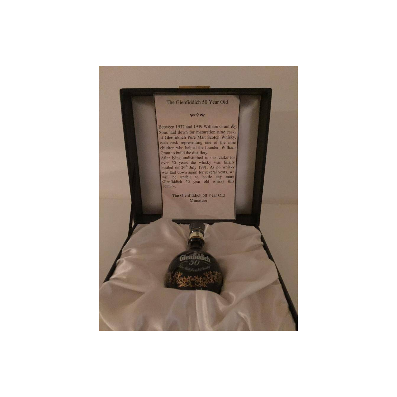 Glenfiddich 1937 50 Years Single Malt Whisky 2