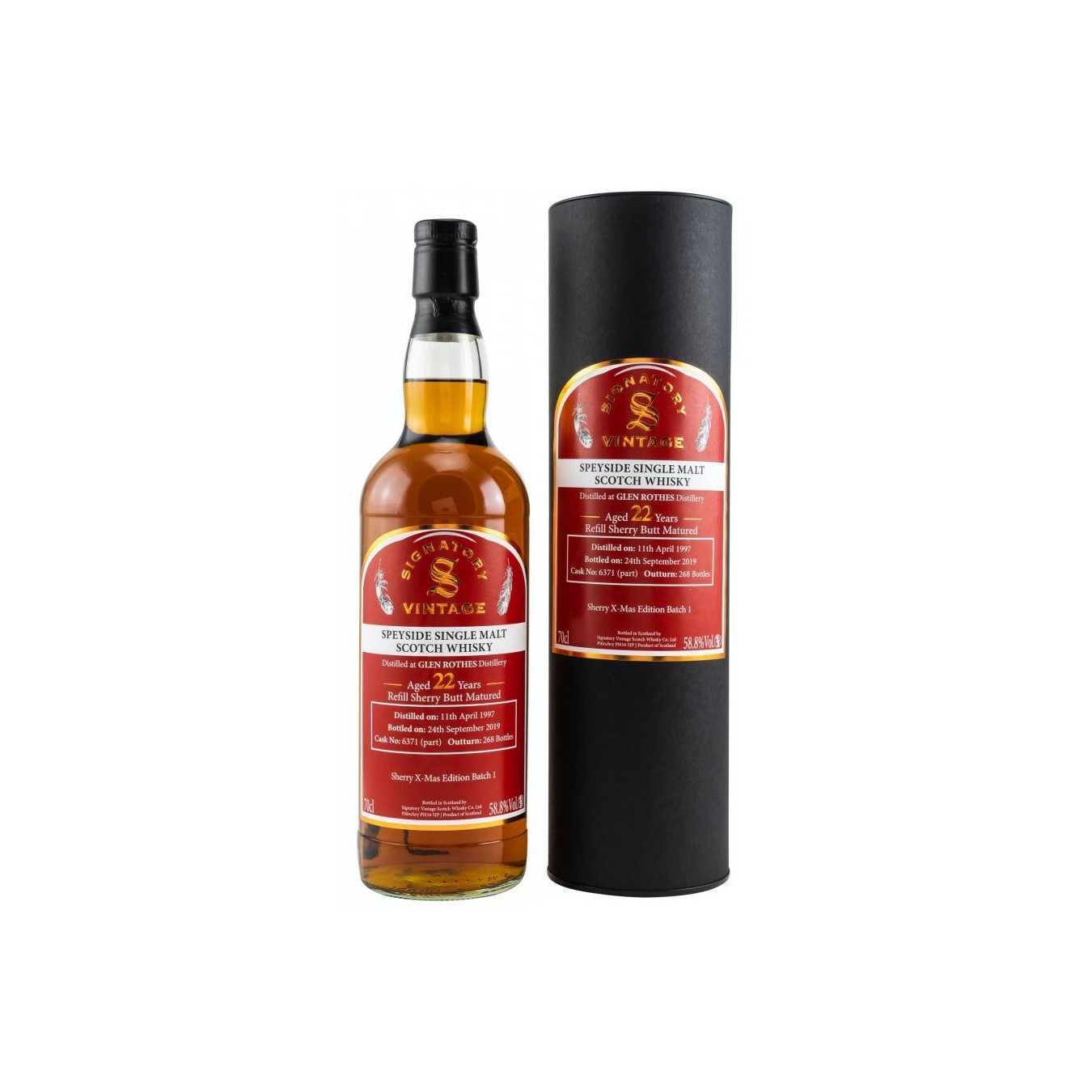 The Glenrothes 1997 22 Years Single Malt Whisky 2