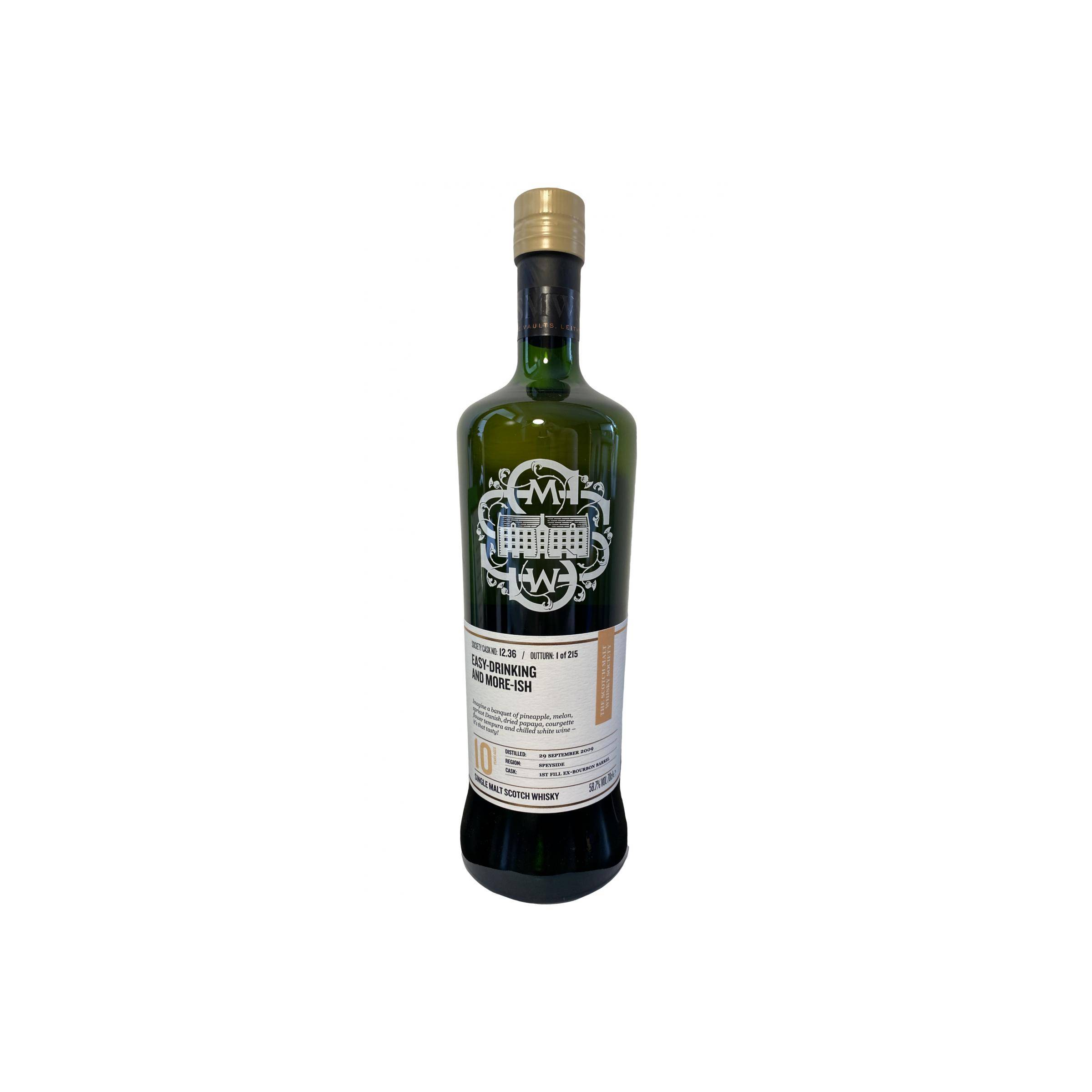 The Scotch Malt Whisky Society 2009 10 Years Single Malt Whisky