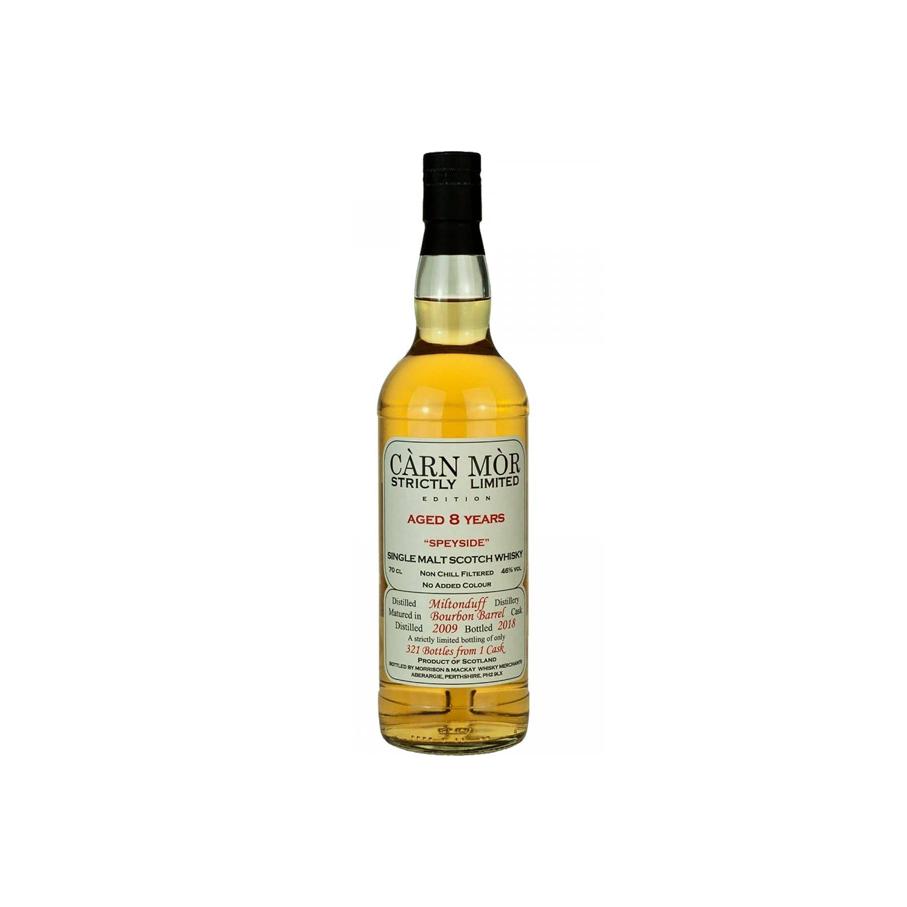 Miltonduff 2009 8 Years Single Malt Whisky