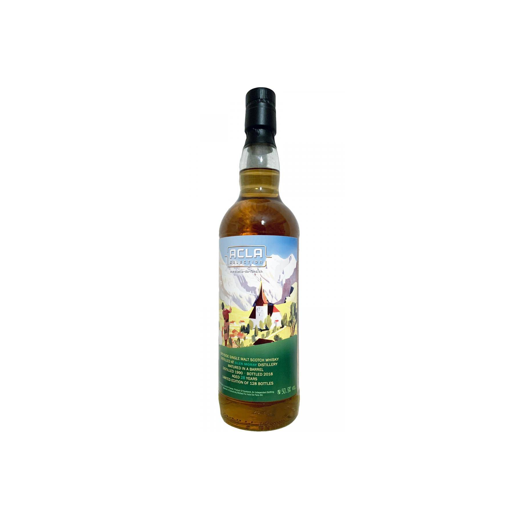 Glen Moray 1990 28 Years Single Malt Whisky