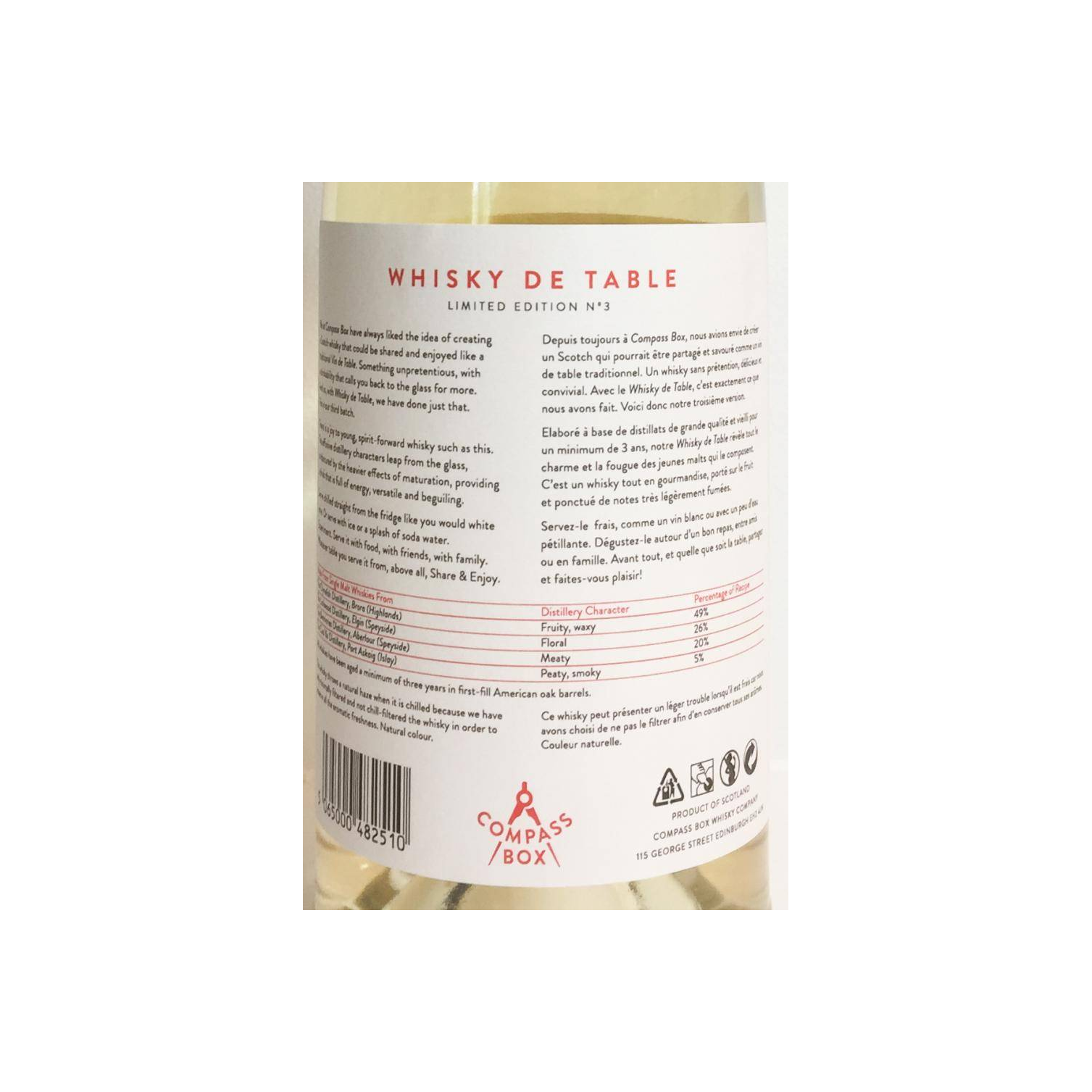 Compass Box Limited Edition Blended Malt Whisky 2