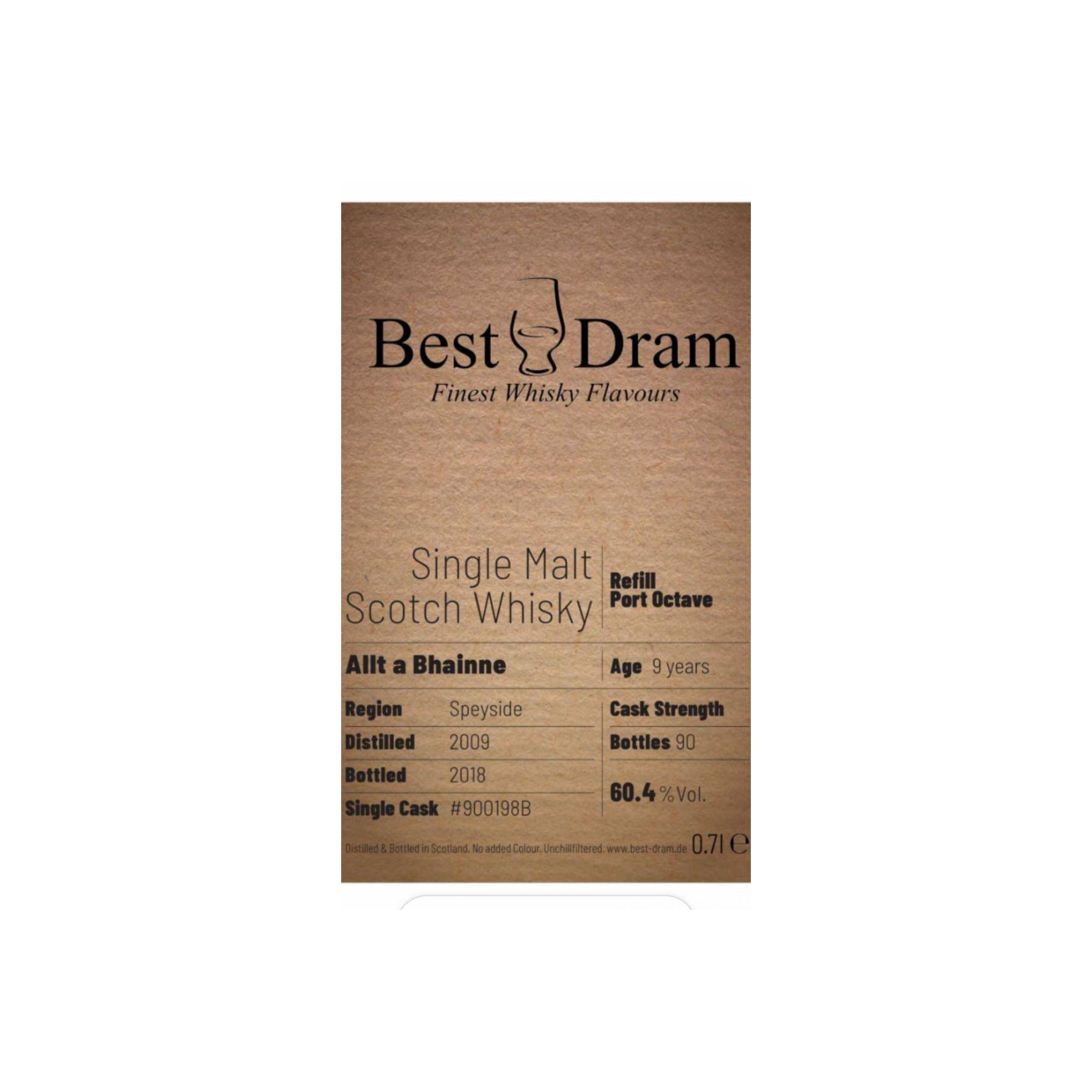 Allt-A-Bhainne 2009 9 Years Single Malt Whisky 2