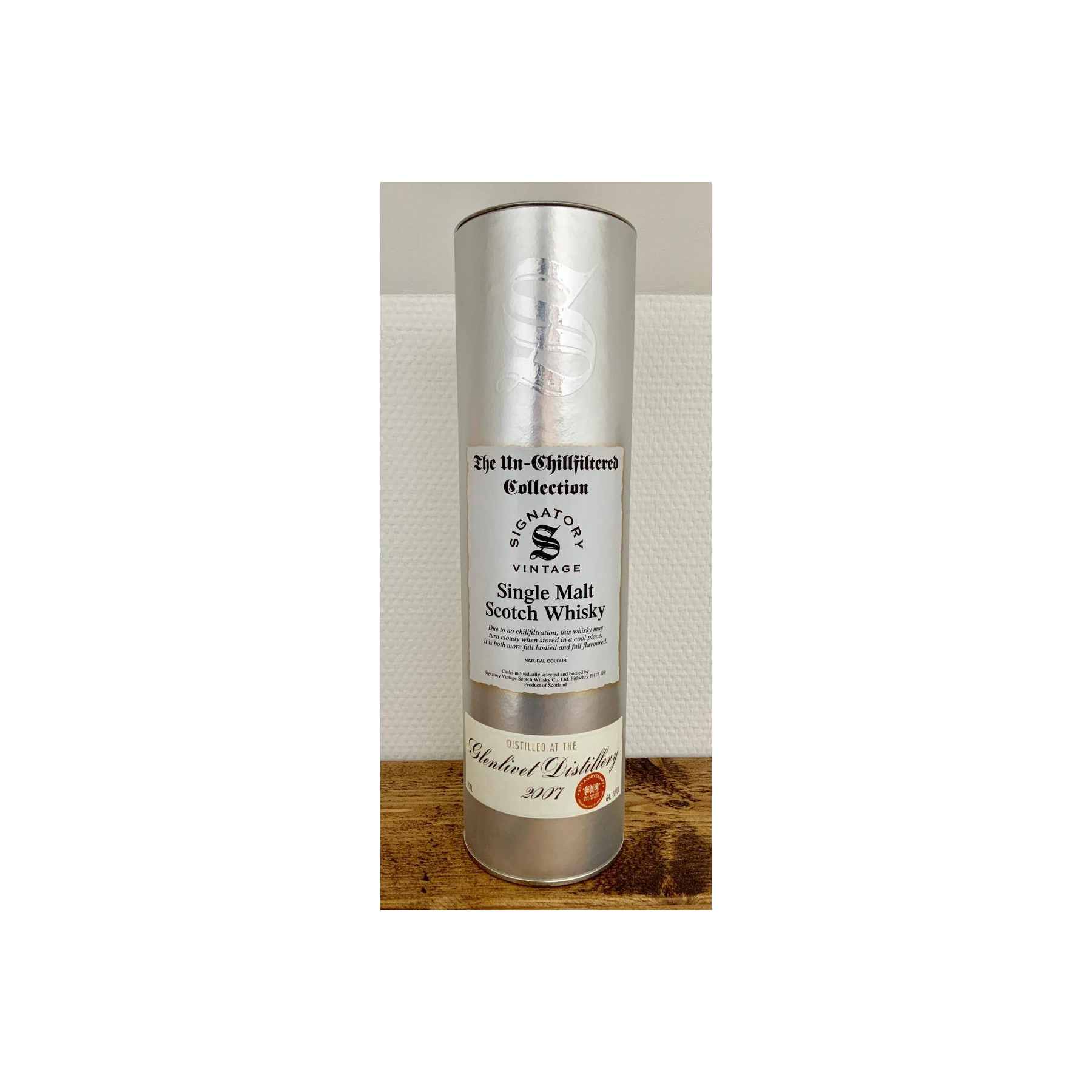 The Glenlivet The Un-Chillfiltered Collection 2007 12 Years Single Malt Whisky 2