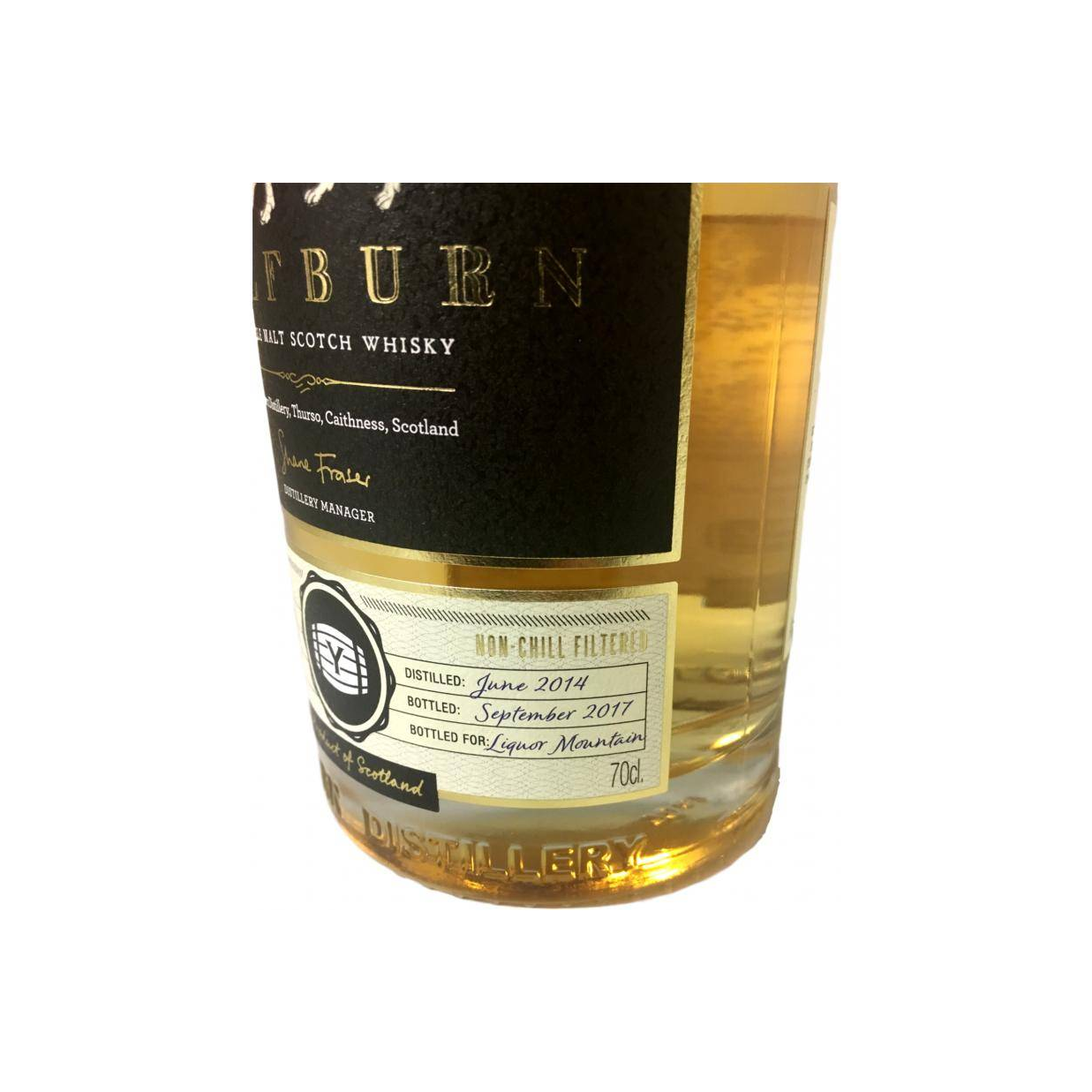 Wolfburn Private Bottling 2014 3 Years Single Malt Whisky 2