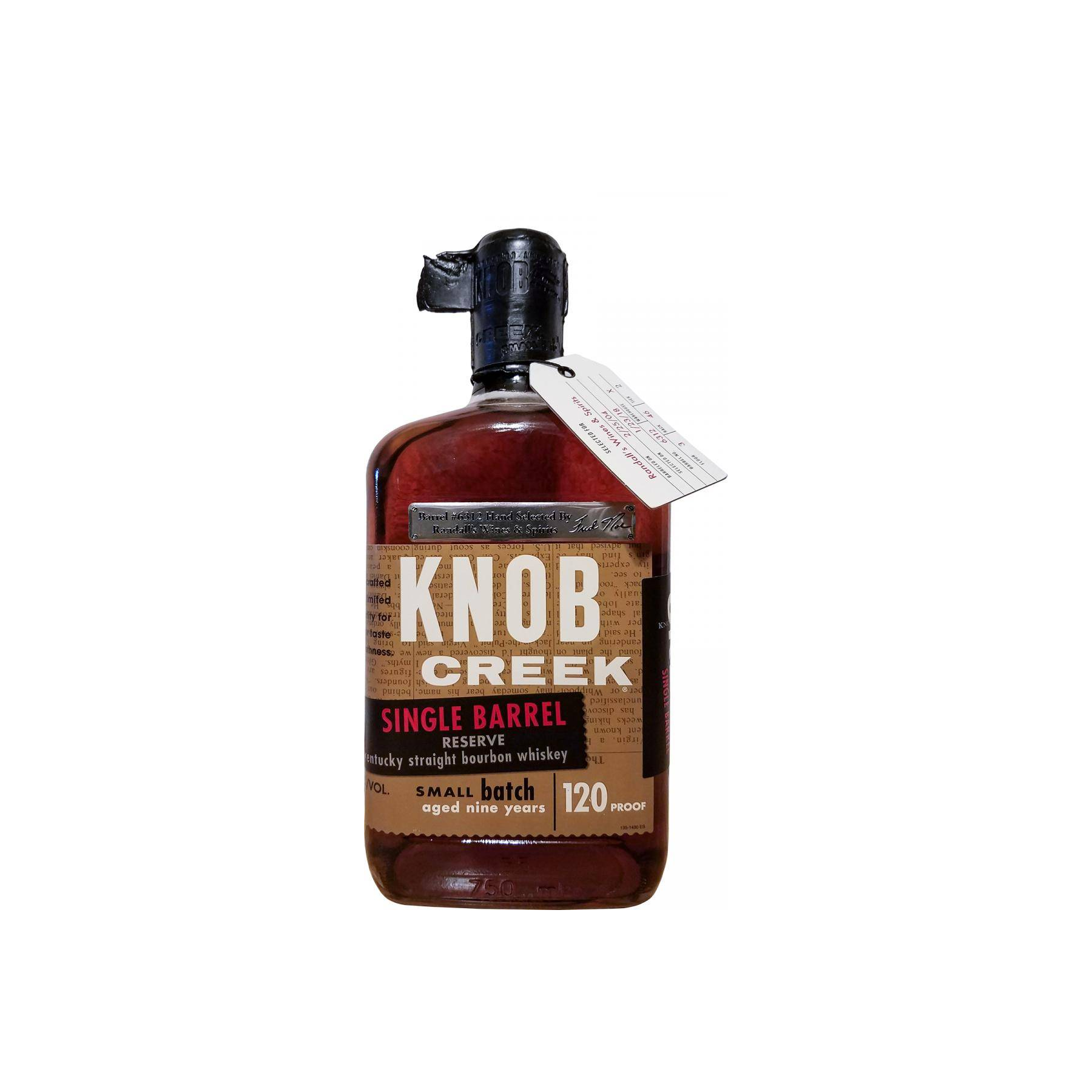 Knob Creek Small Batch 2004 13 Years Bourbon Whisky