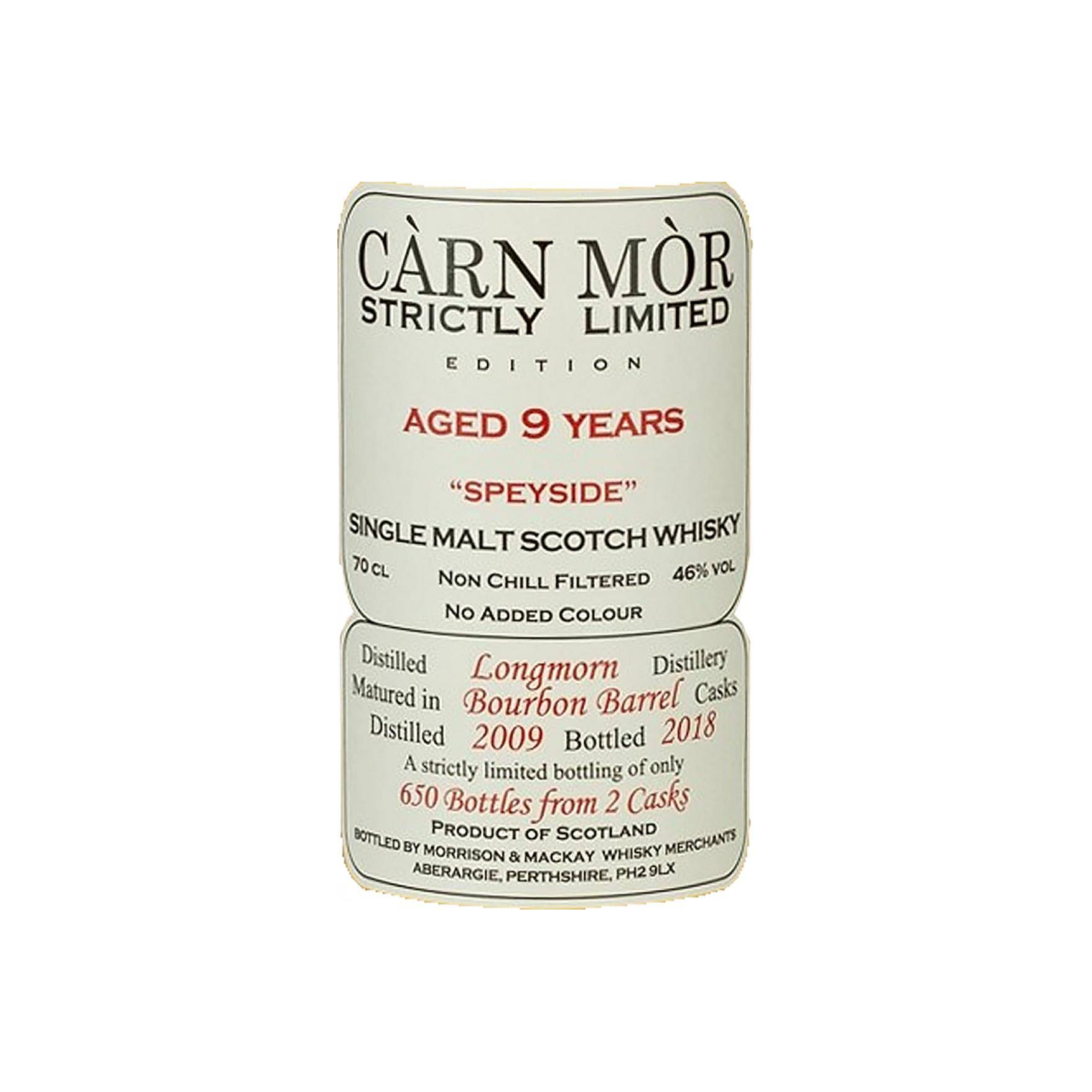 Longmorn 2009 9 Years Single Malt Whisky 2