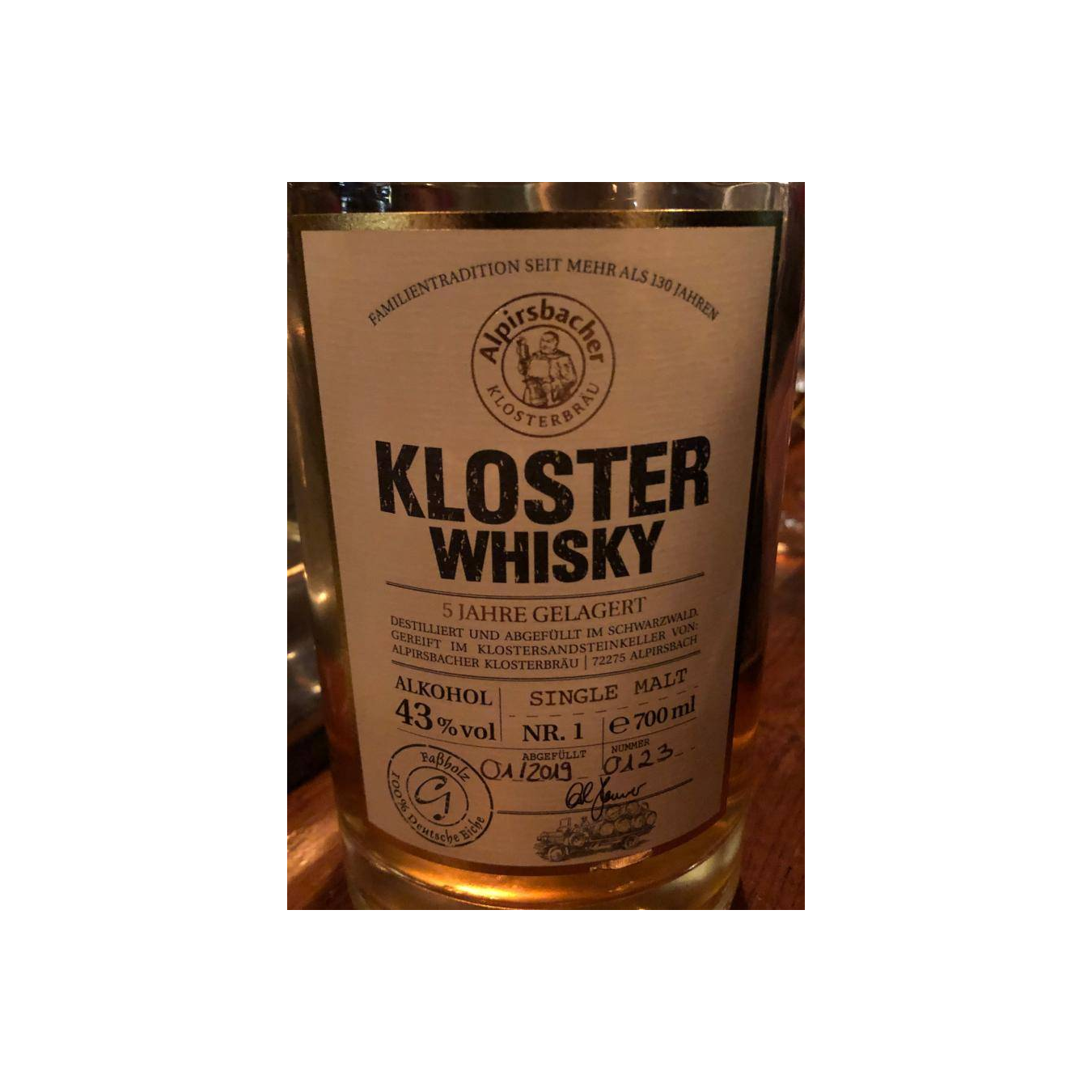 Kloster Whisky 05-year-old