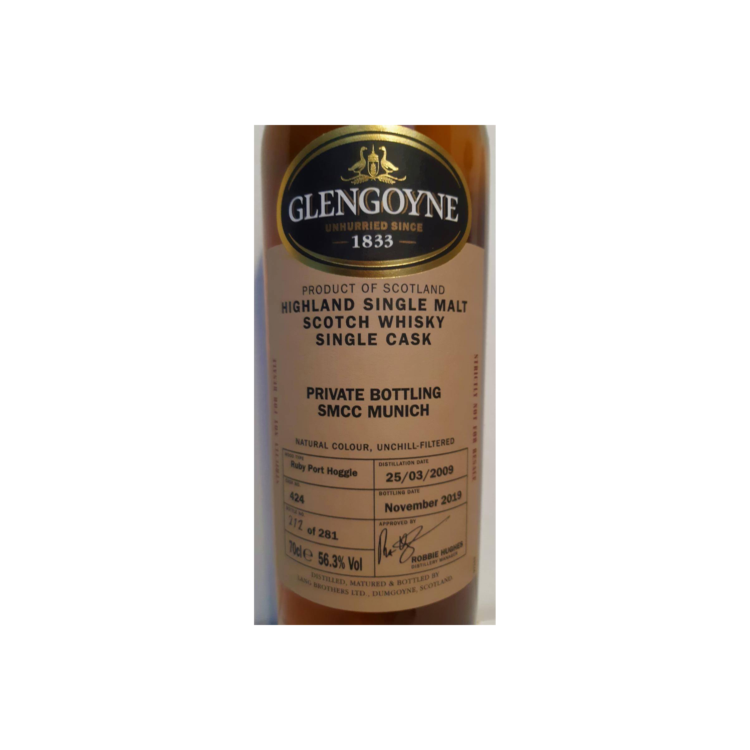 Glengoyne Private Bottling 2009 10 Years Single Malt Whisky 2