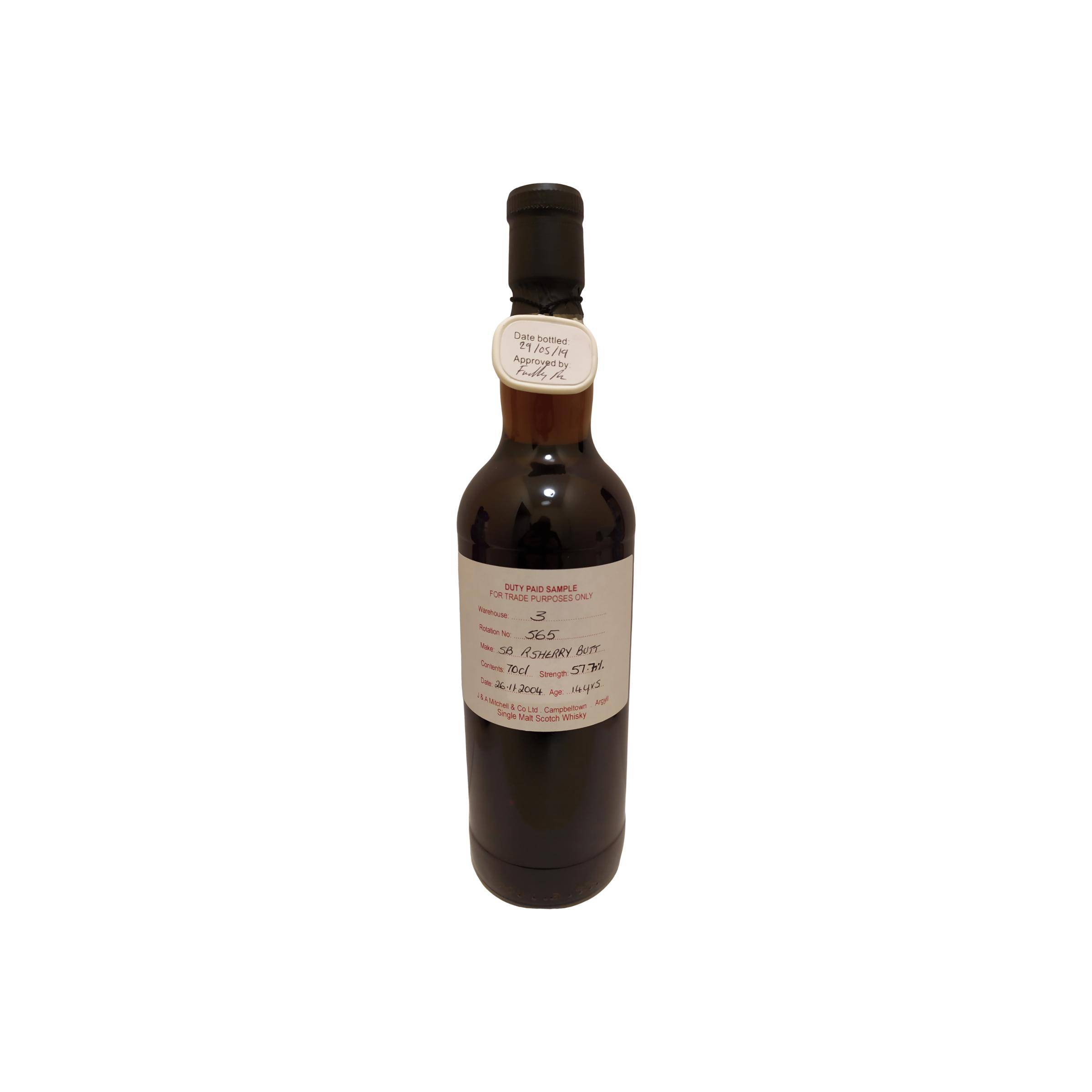 Springbank Duty Paid Sample - For Trade Purposes Only 2004 14 Years Single Malt Whisky