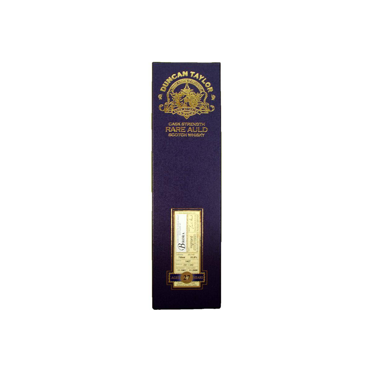 Brora Rare Auld 1981 27 Years Single Malt Whisky 2
