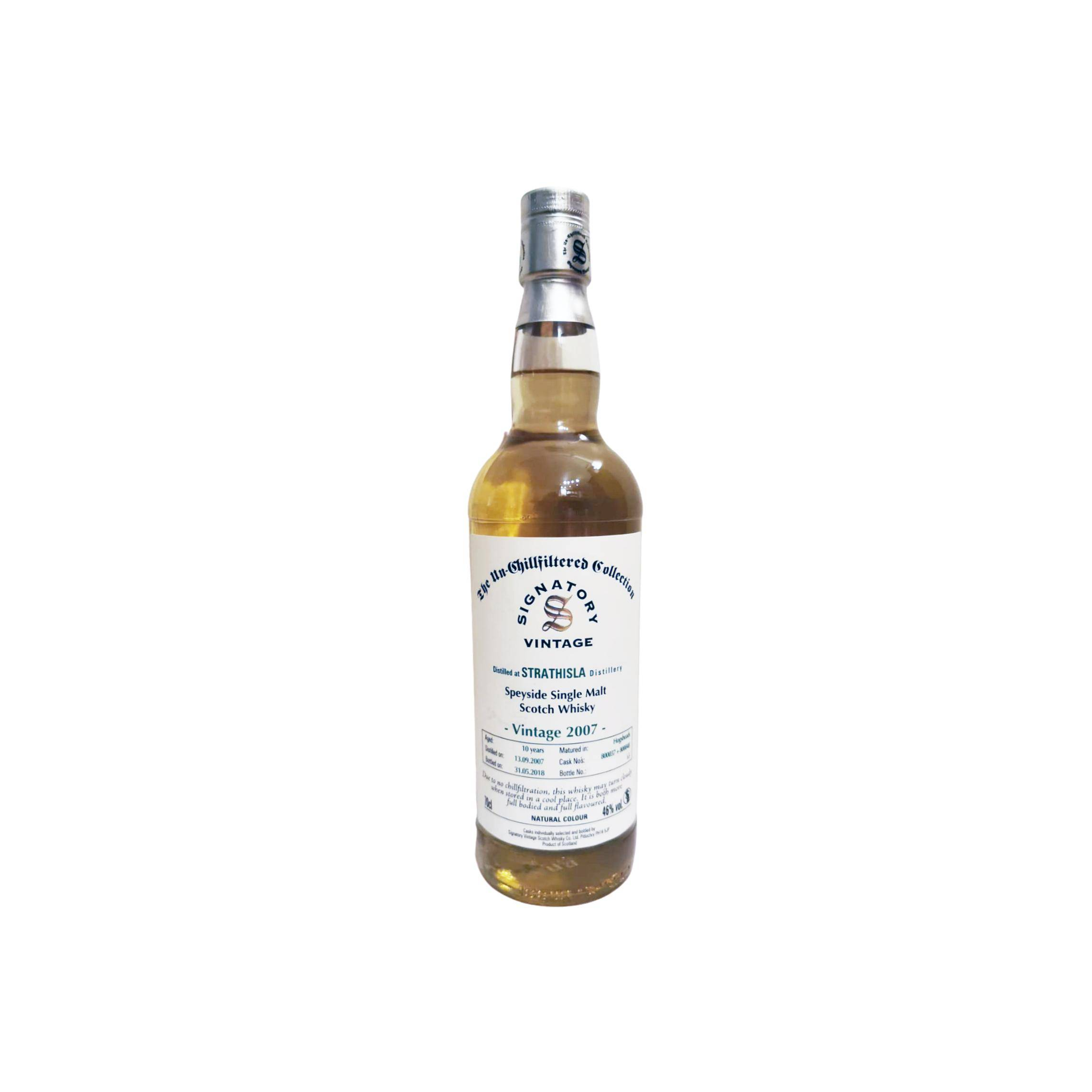 Strathisla The Un-Chillfiltered Collection 2007 10 Years Single Malt Whisky