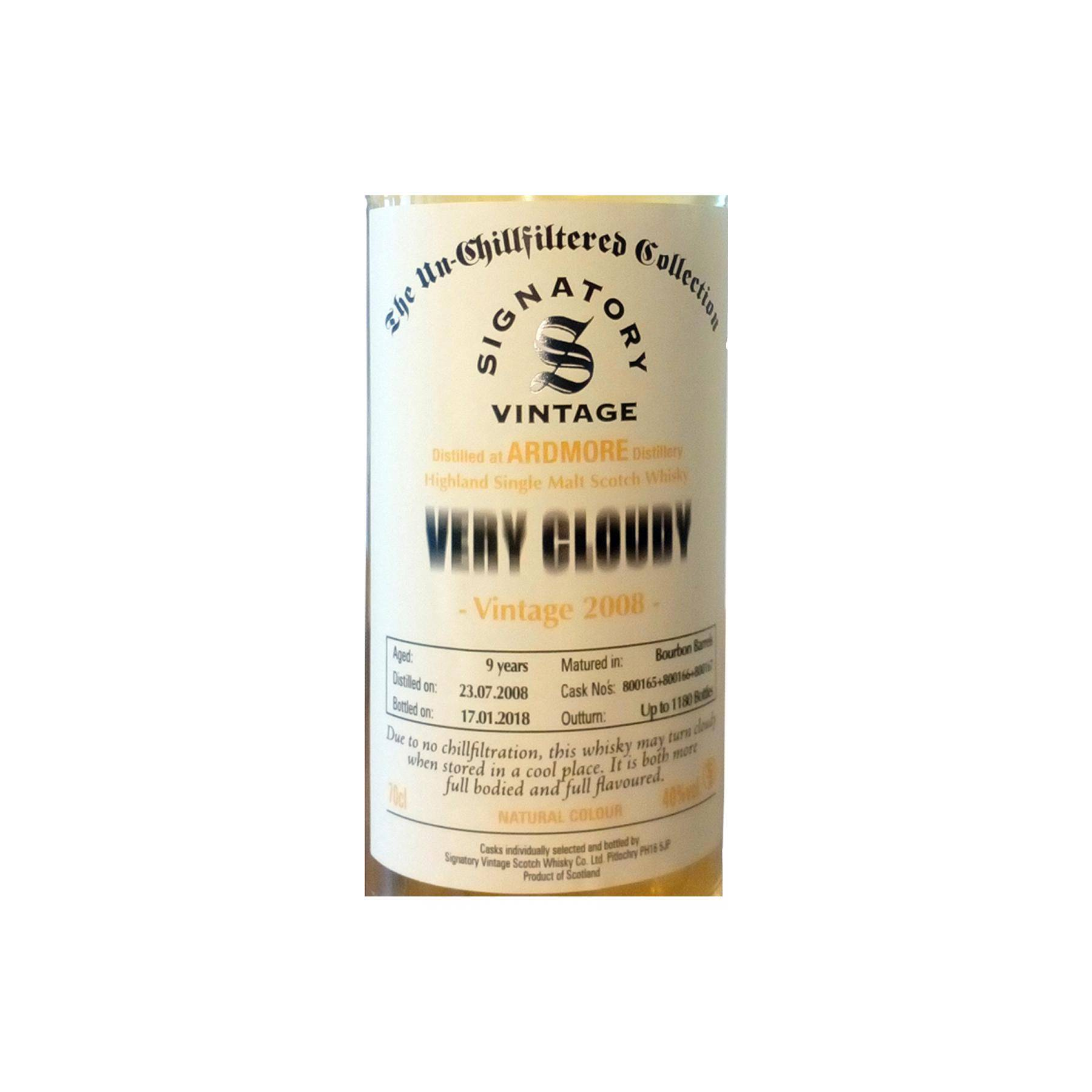 Ardmore 2008 9 Years Single Malt Whisky 2