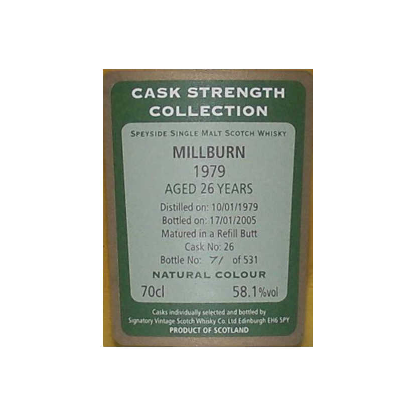 The Scotch Malt Whisky Society Cask Strength Collection 1979 26 Years Single Malt Whisky 2