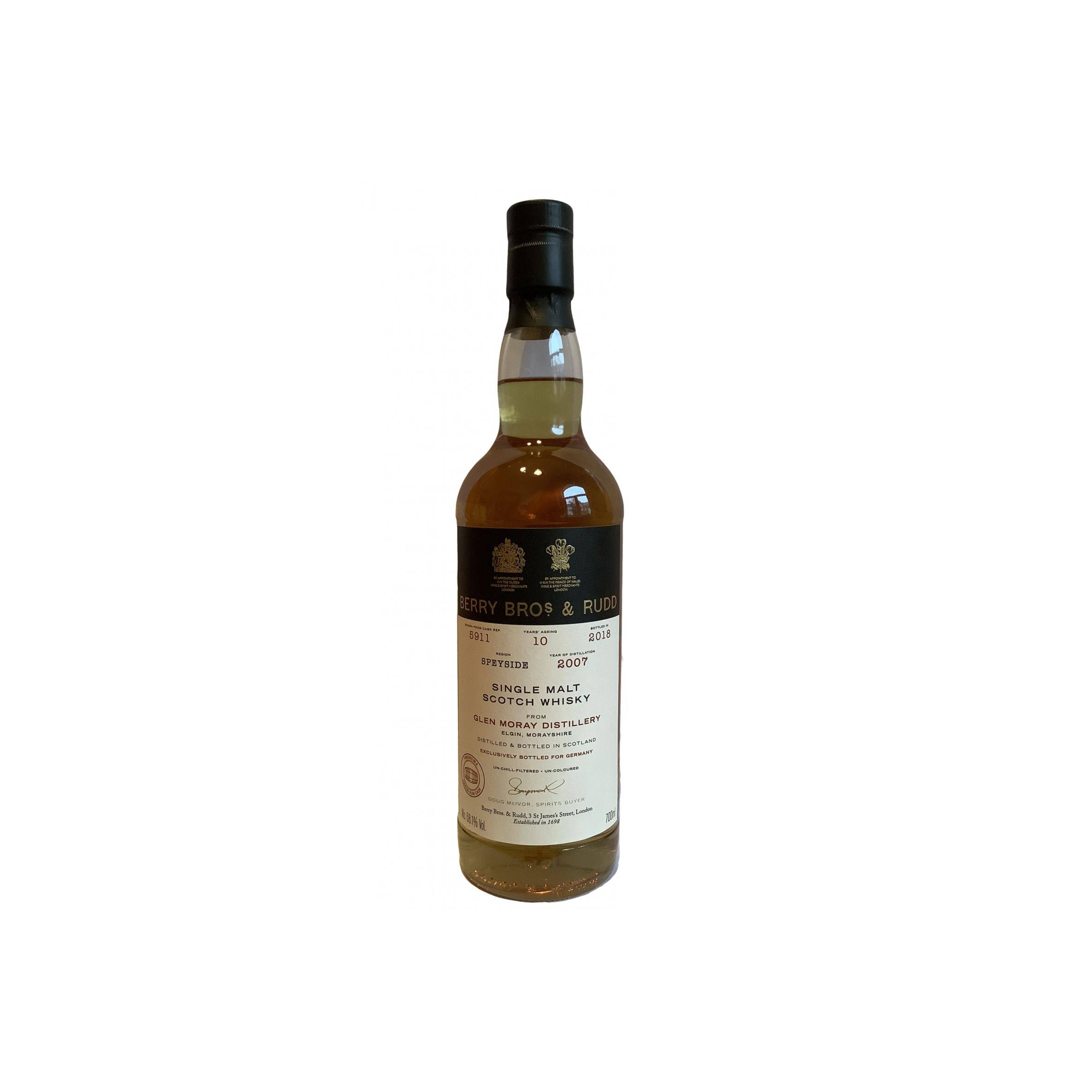 Glen Moray 2007 10 Years Single Malt Whisky
