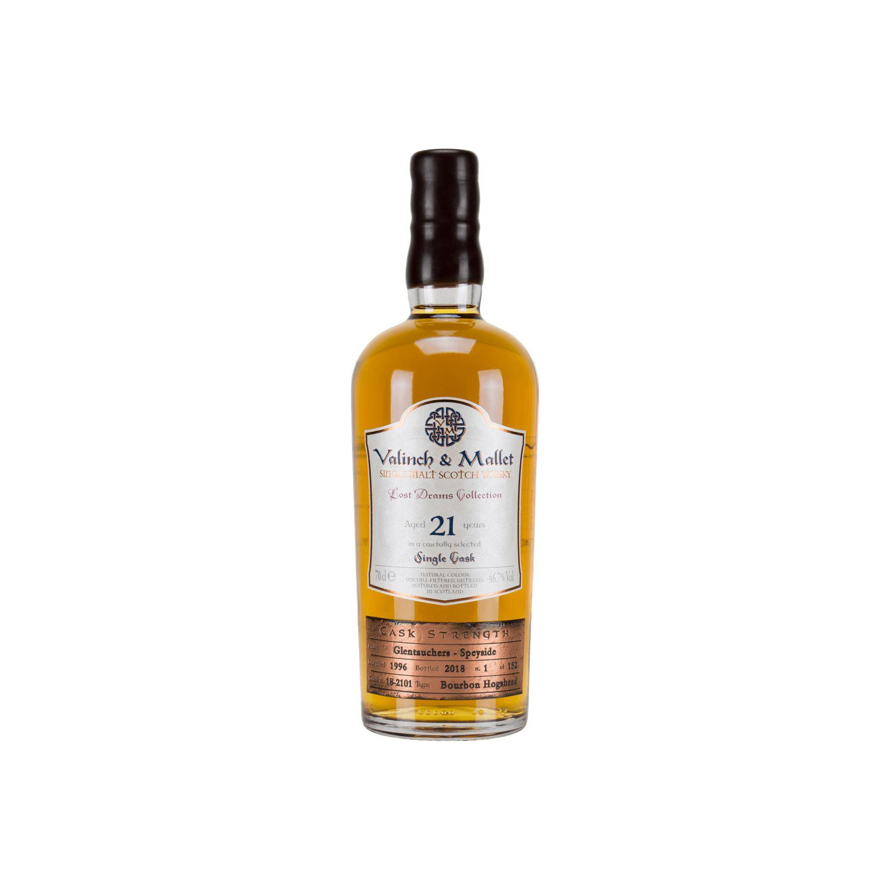 Glentauchers 1996 21 Years Single Malt Whisky 2
