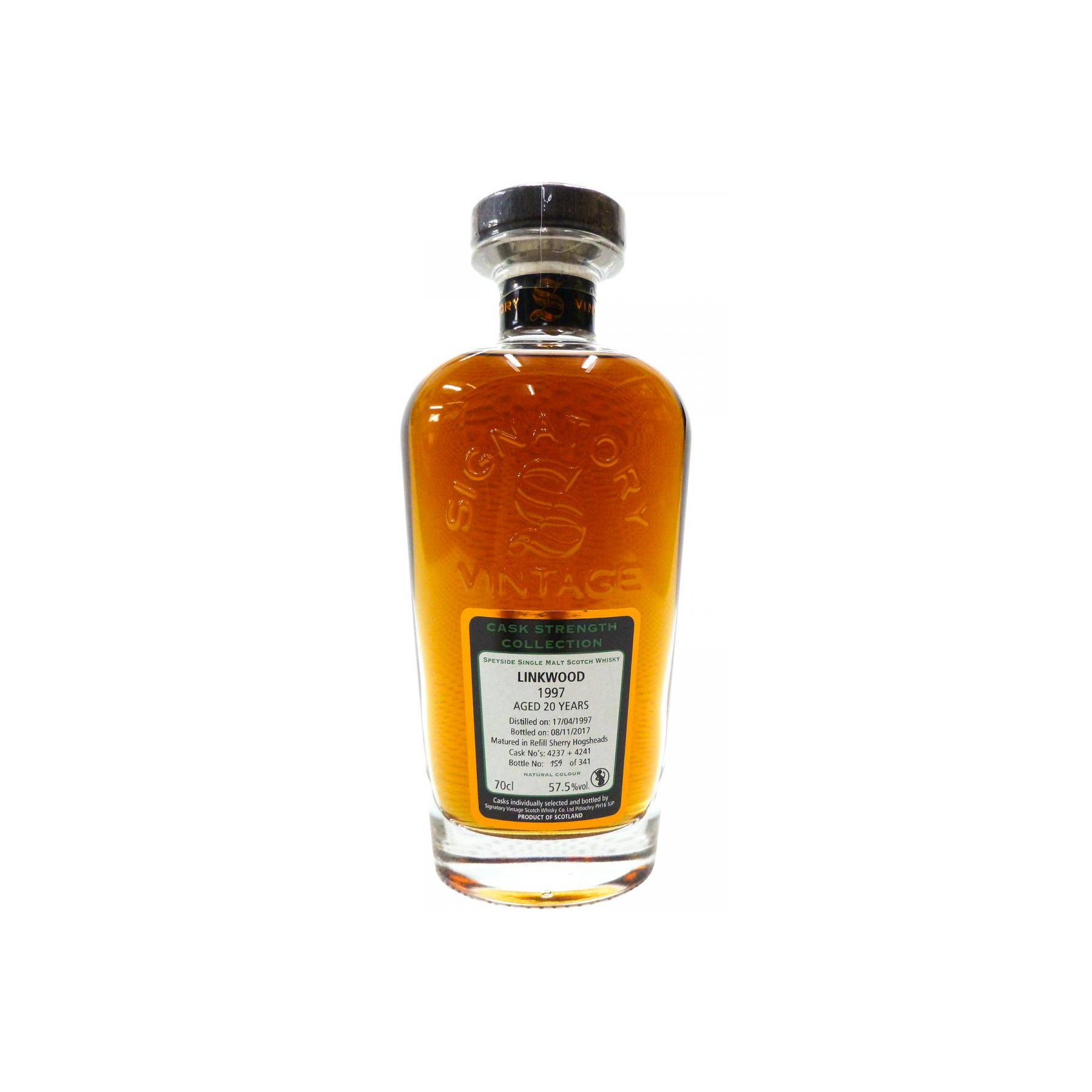 Linkwood Cask Strength Collection 1997 20 Years Single Malt Whisky