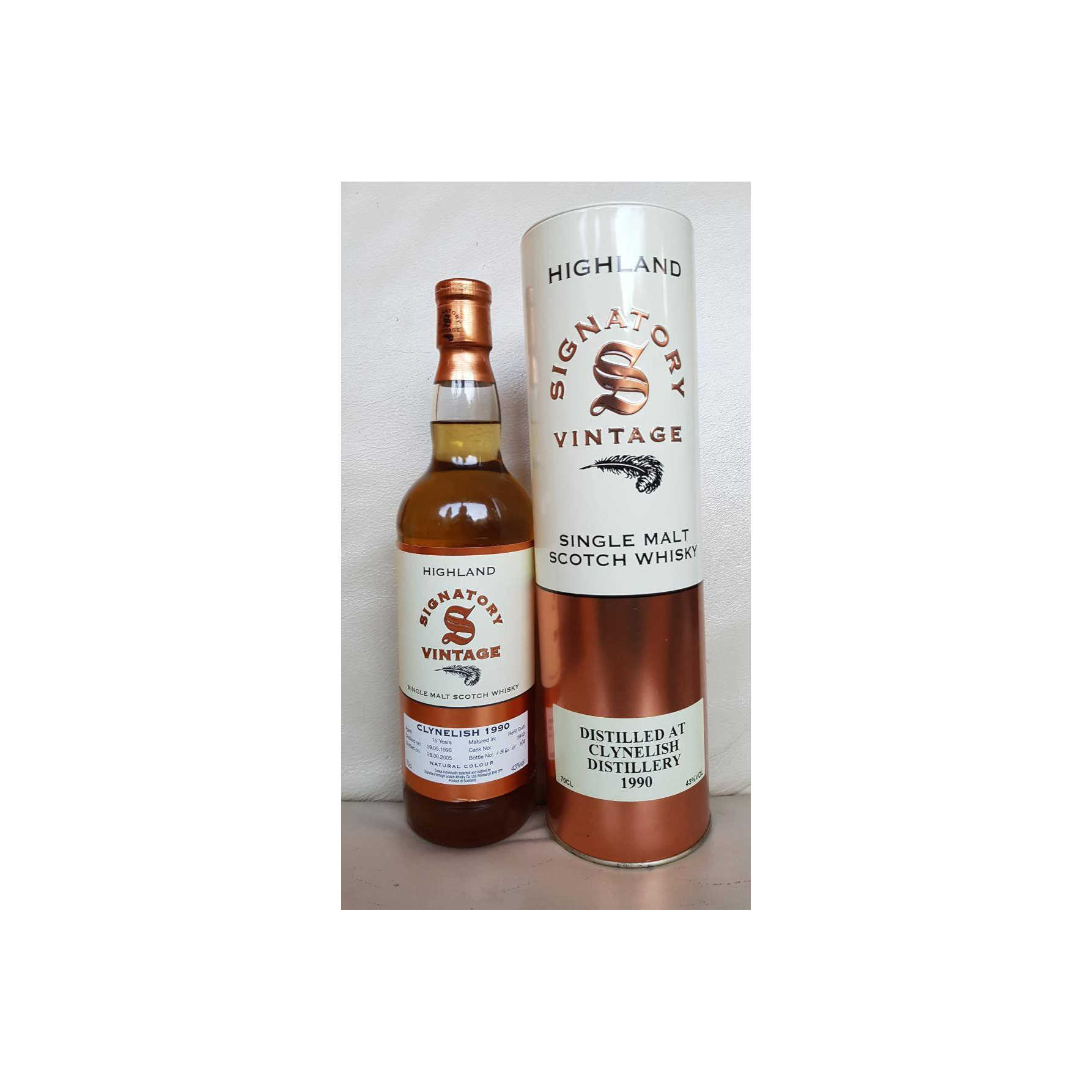 Clynelish Vintage Collection 1990 15 Years Single Malt Whisky 2