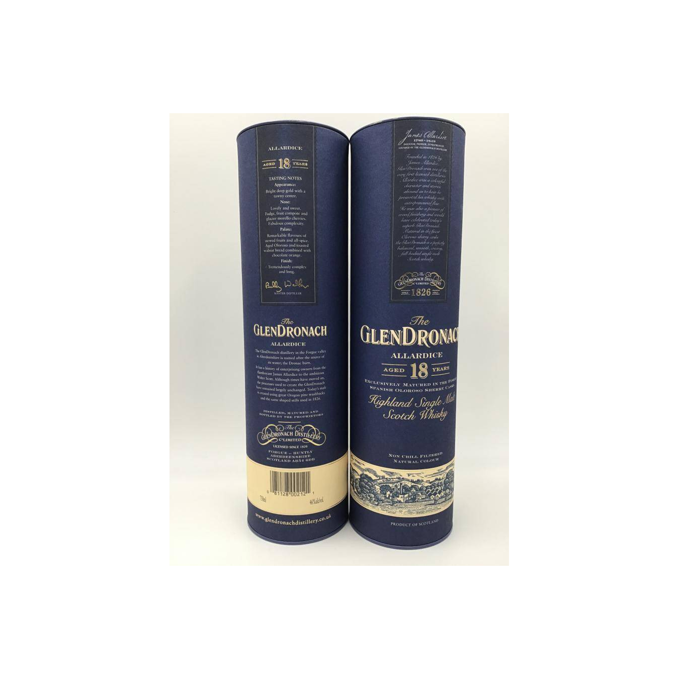 GlenDronach 18 Years Single Malt Whisky 2