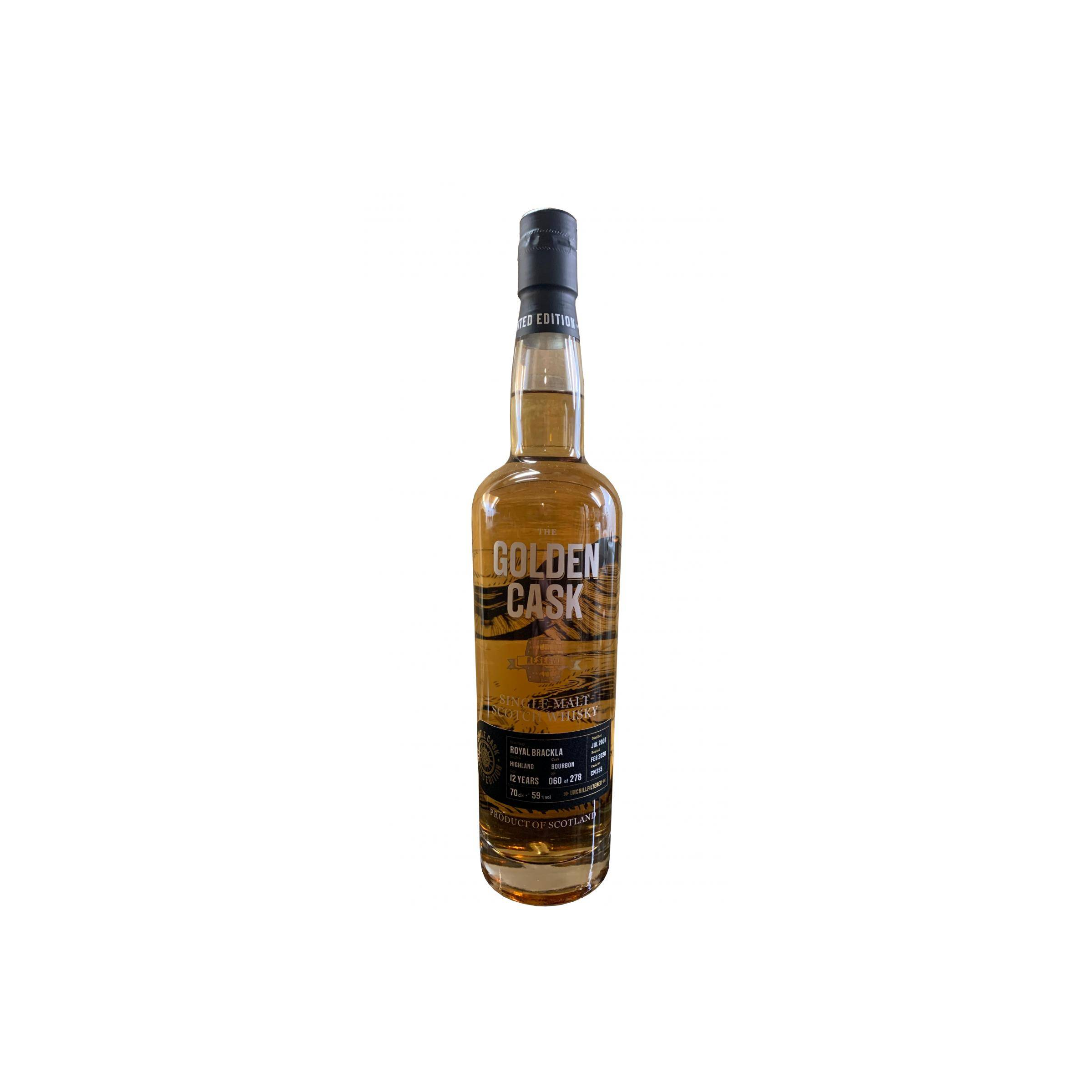 Royal Brackla 2007 12 Years Single Malt Whisky