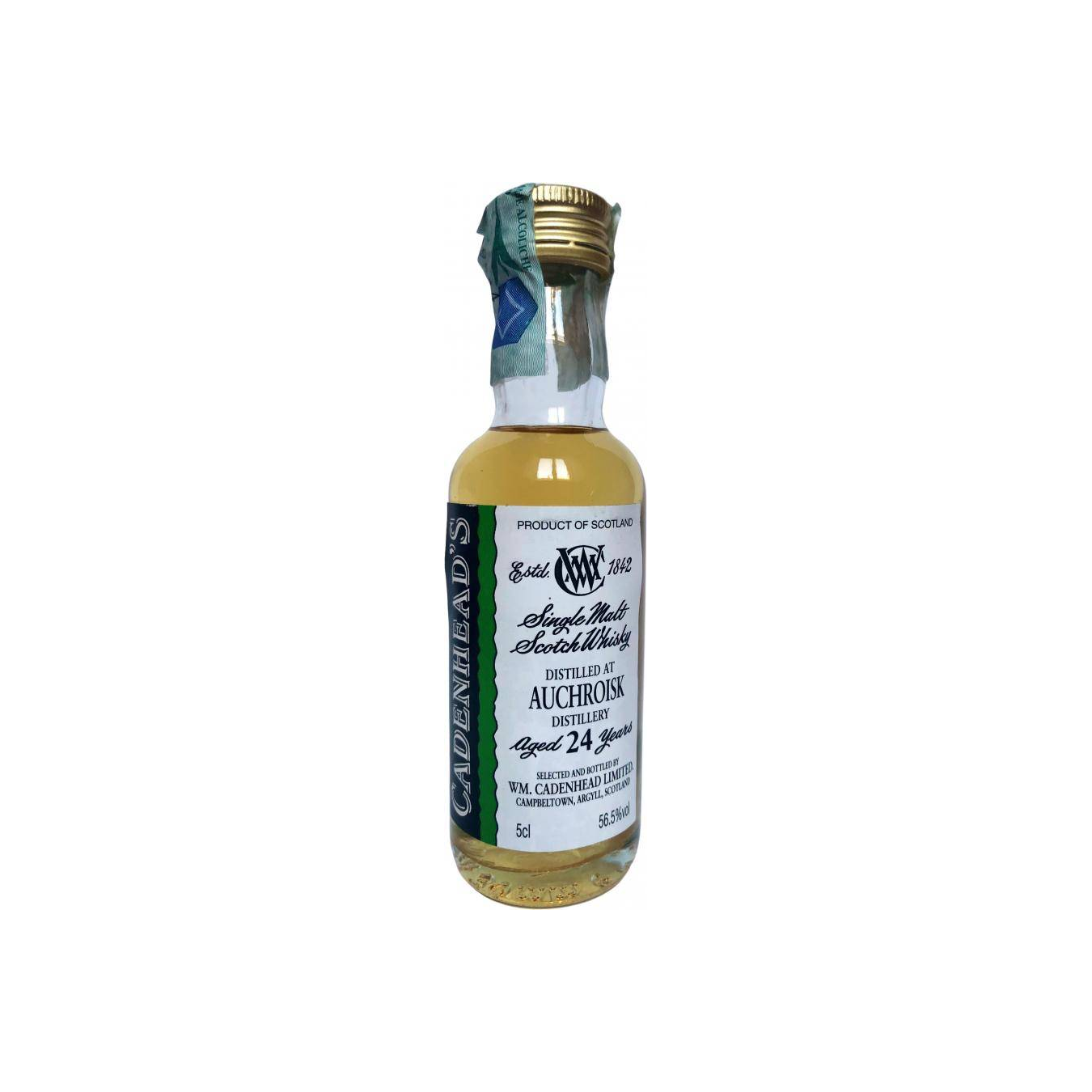 Auchroisk Miniature 1989 24 Years Single Malt Whisky 2