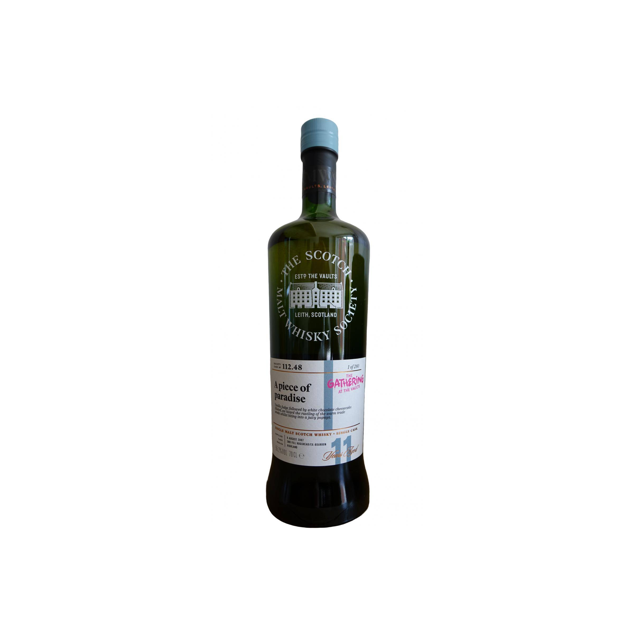 The Scotch Malt Whisky Society 2007 11 Years Single Malt Whisky