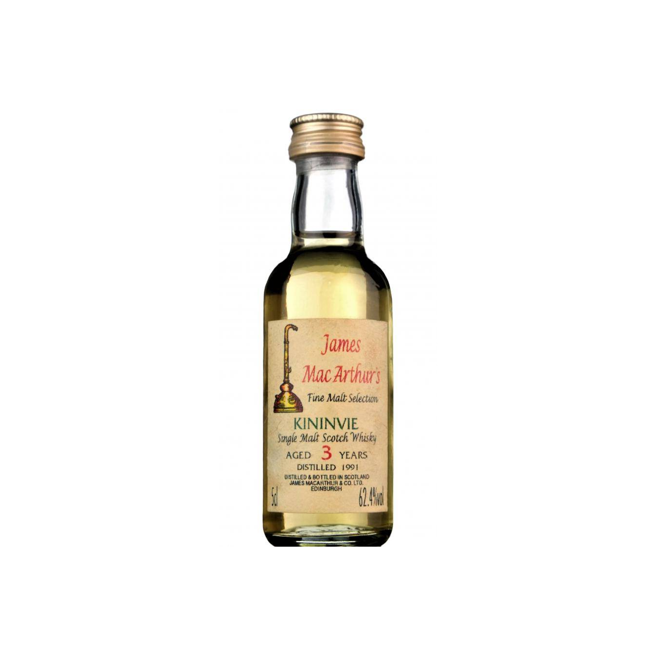 Kininvie 1991 3 Years Single Malt Whisky 2