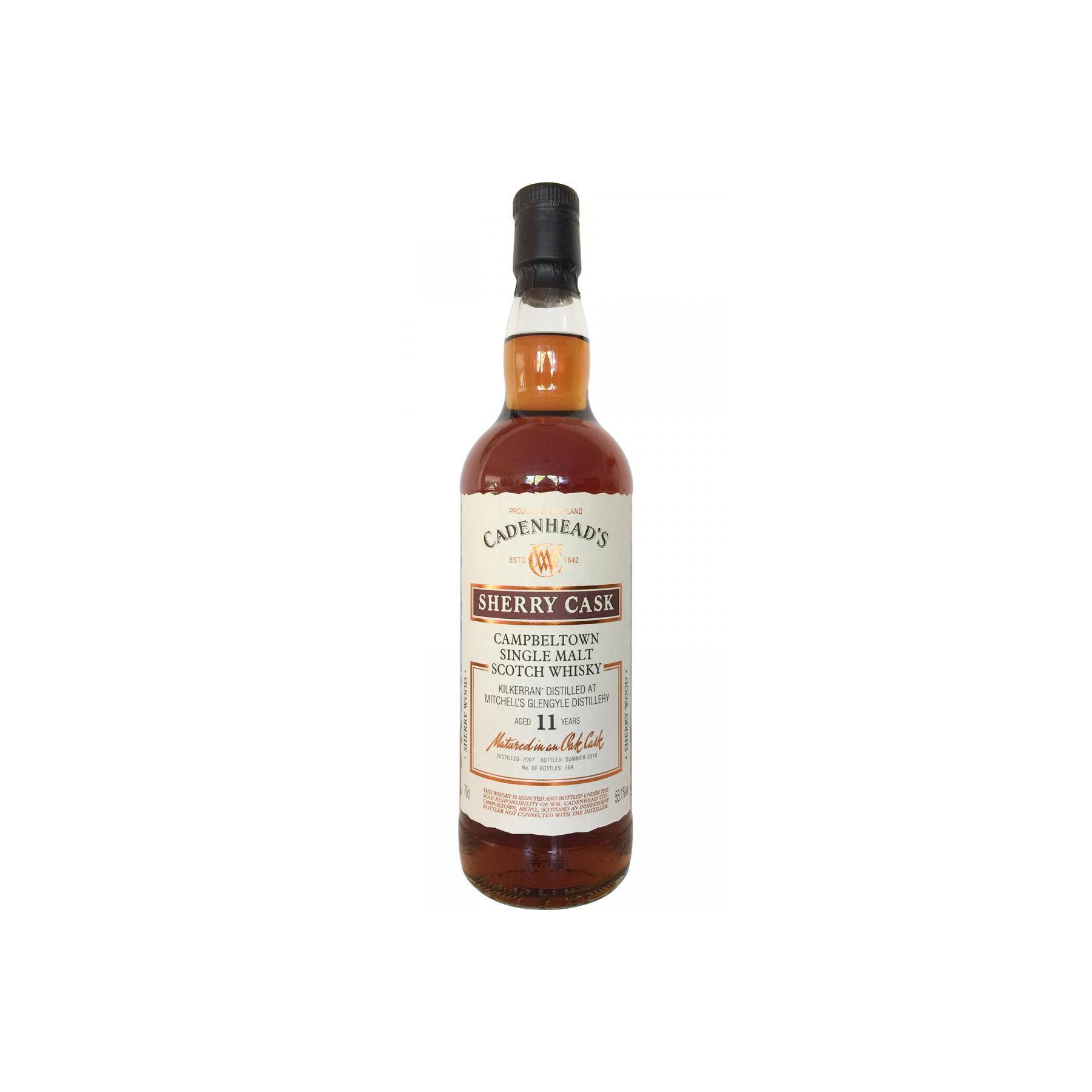 Cadenhead 2007 11 Years Single Malt Whisky