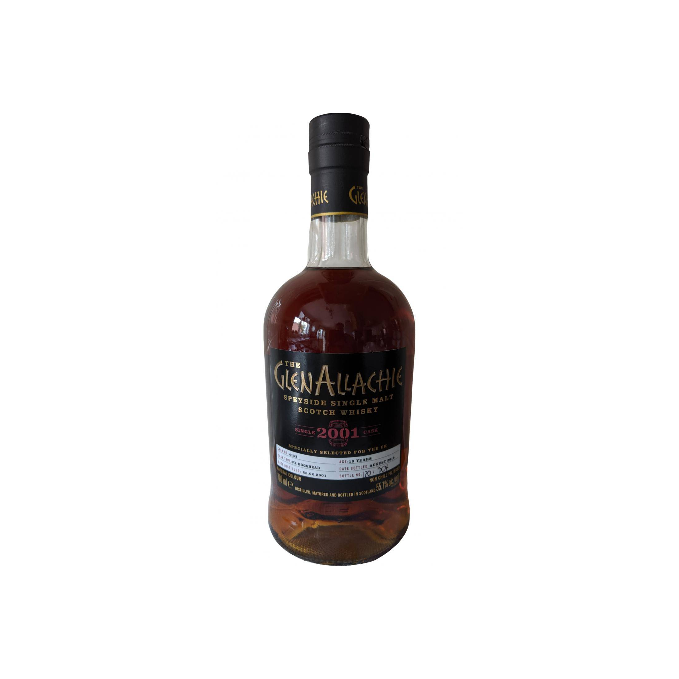 The GlenAllachie 2001 18 Years Single Malt Whisky