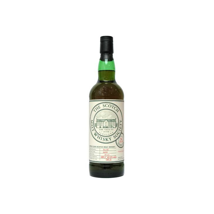 The Scotch Malt Whisky Society 1981 21 Years Single Malt Whisky