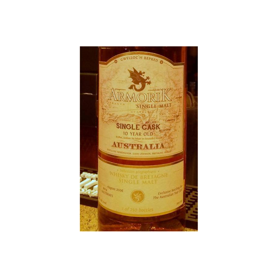 Armorik Single Cask 2006 10 Years Single Malt Whisky