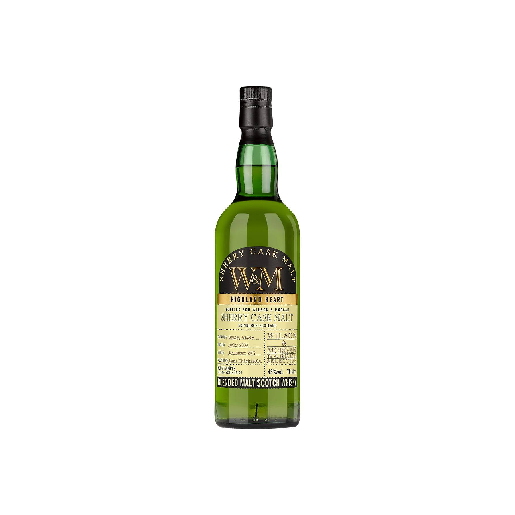 Wilson & Morgan 2009 8 Years Blended Malt Whisky