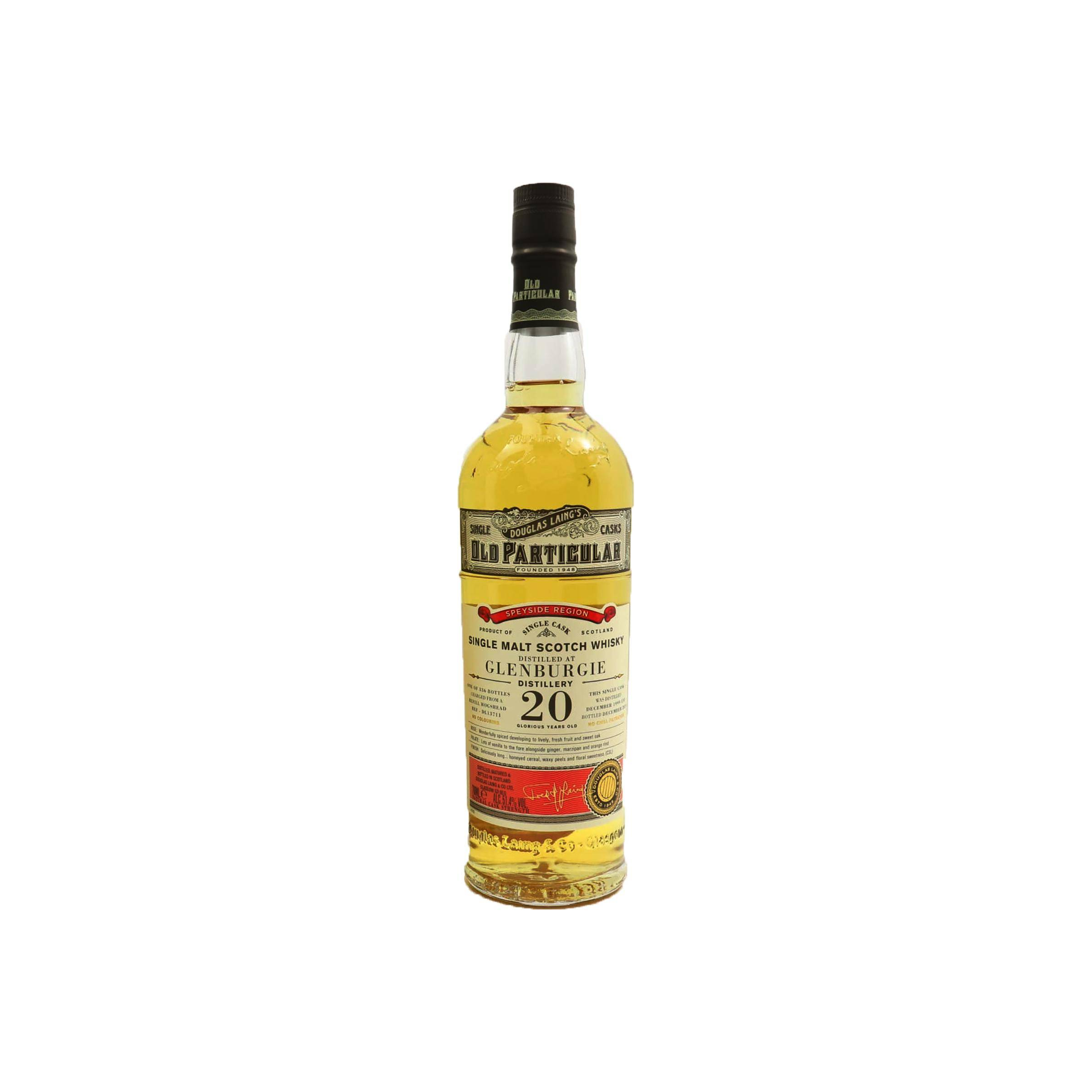 Glenburgie Old Particular 1999 20 Years Single Malt Whisky