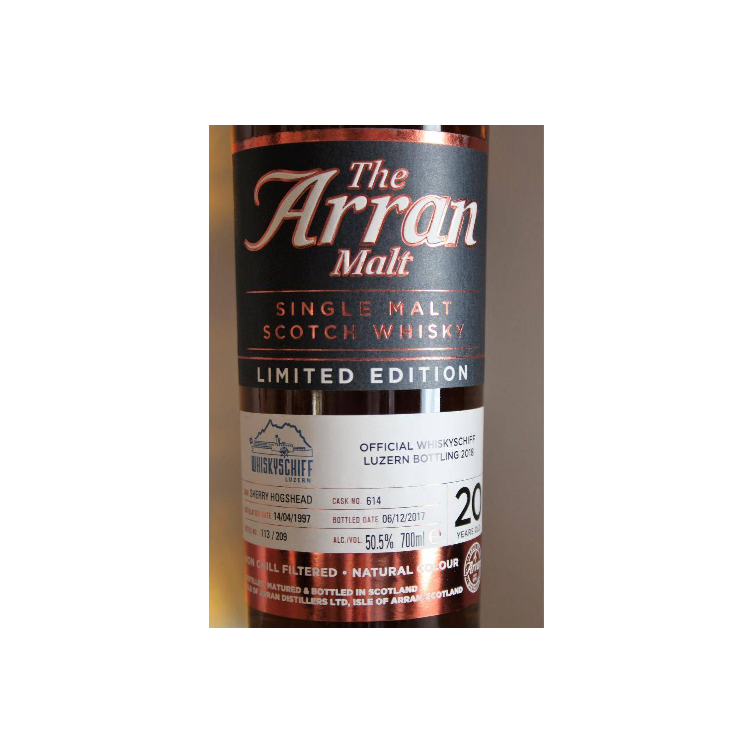Arran Limited Edition 1997 20 Years Single Malt Whisky 3