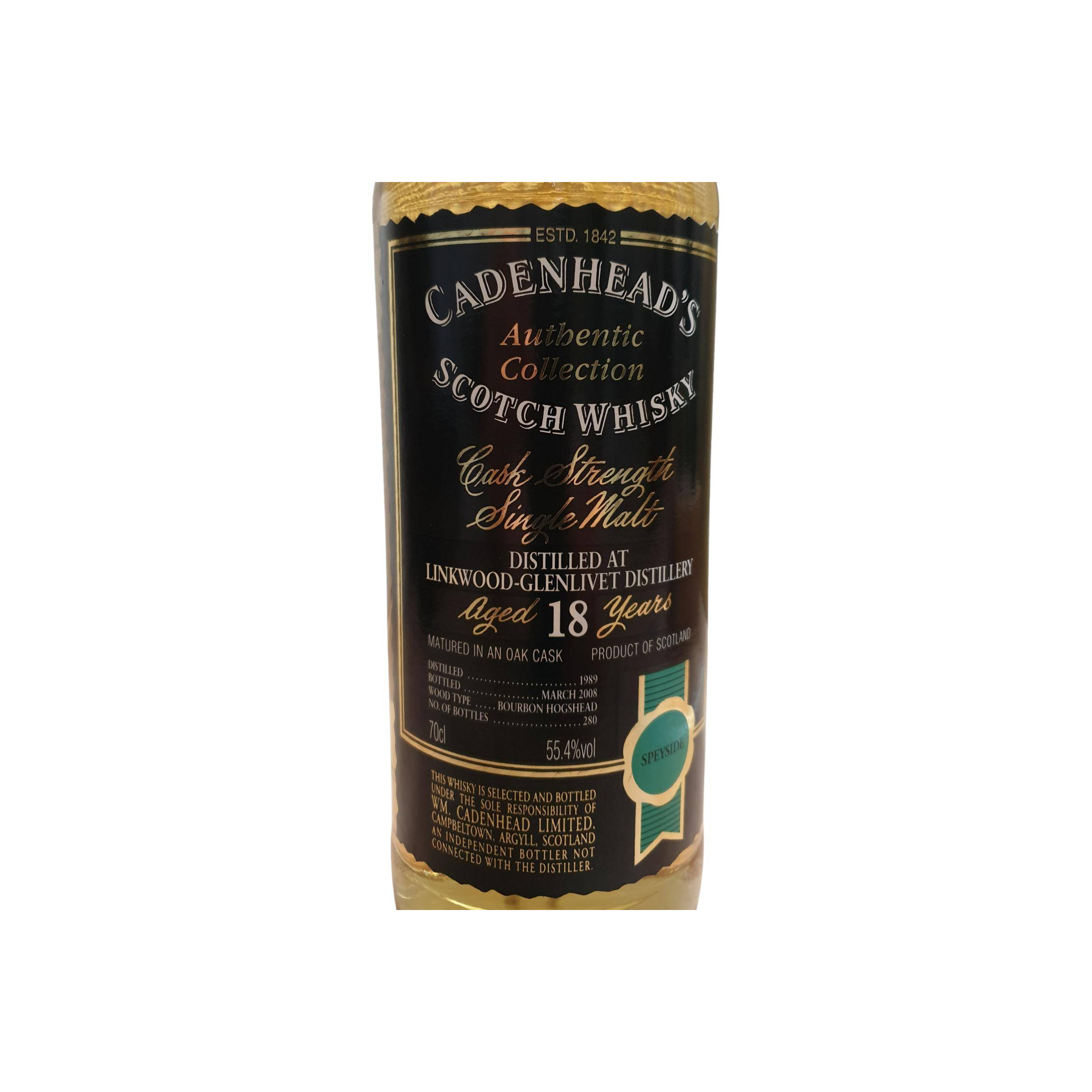 Linkwood Authentic Collection 1989 18 Years Single Malt Whisky 2