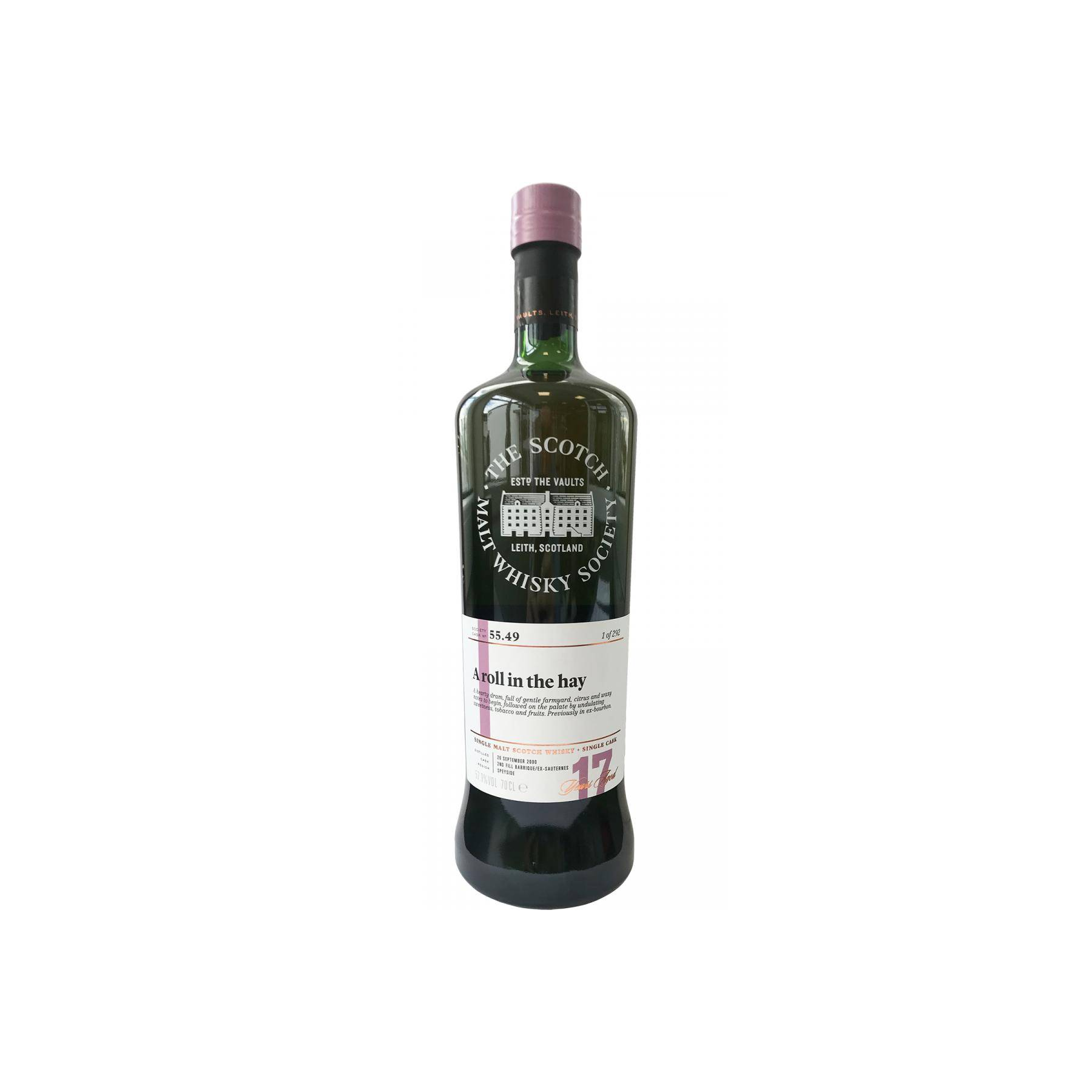 The Scotch Malt Whisky Society 2000 17 Years Single Malt Whisky