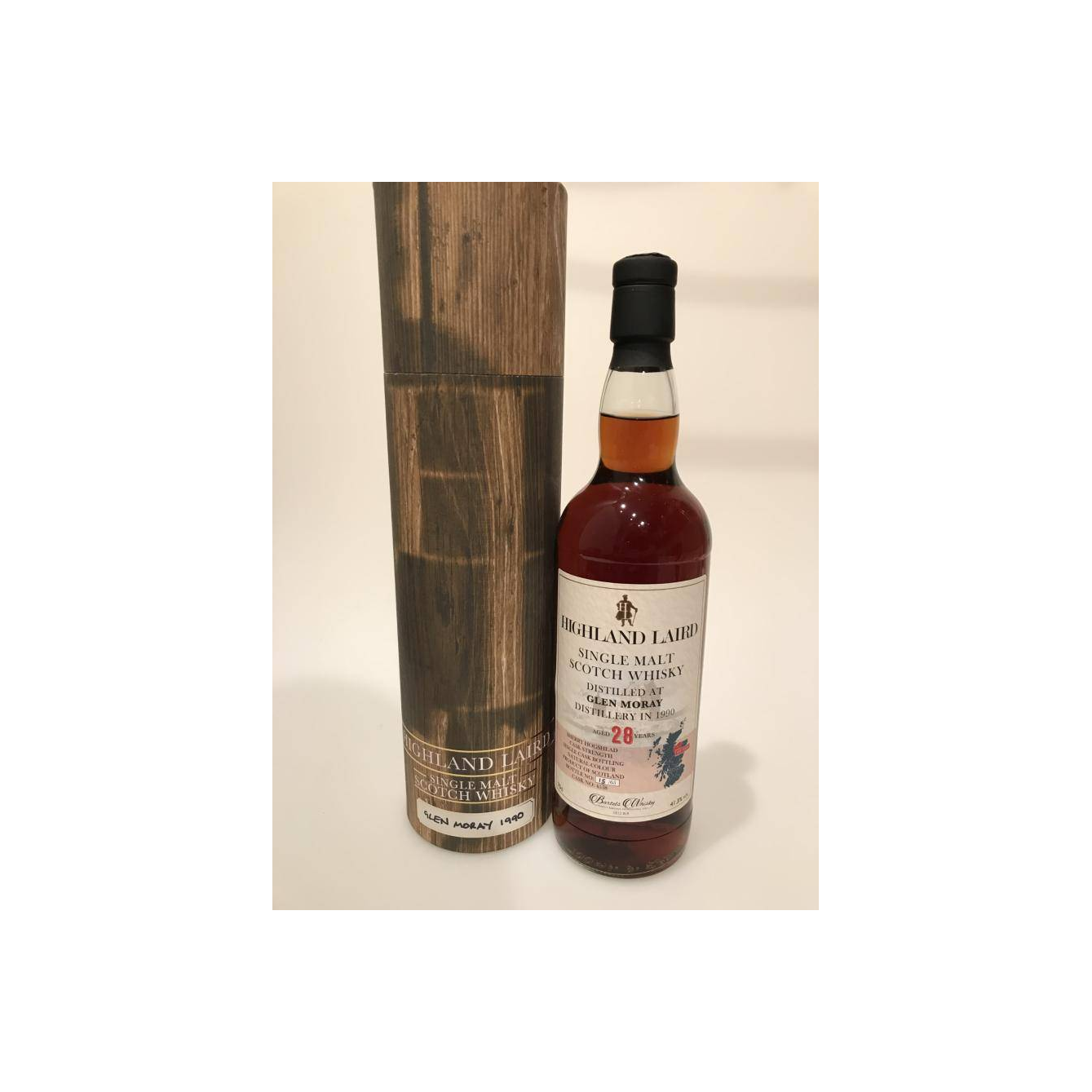 Glen Moray 1990 28 Years Single Malt Whisky 3